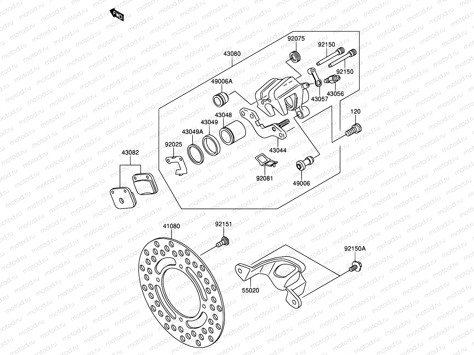 31 - REAR BRAKE