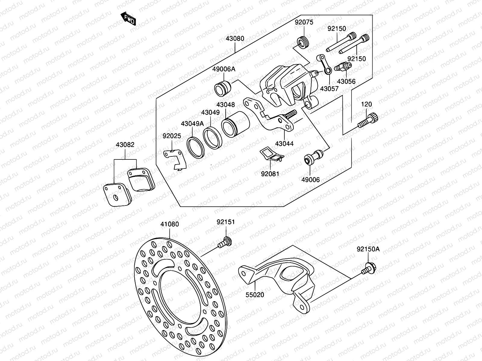 31 - REAR BRAKE
