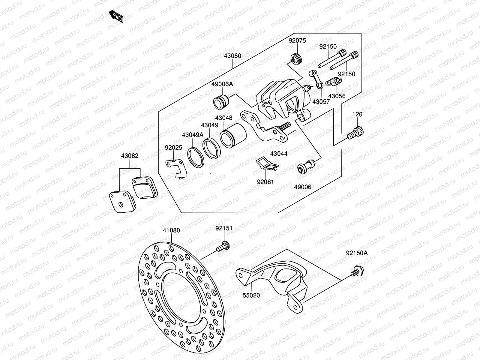 31 - REAR BRAKE