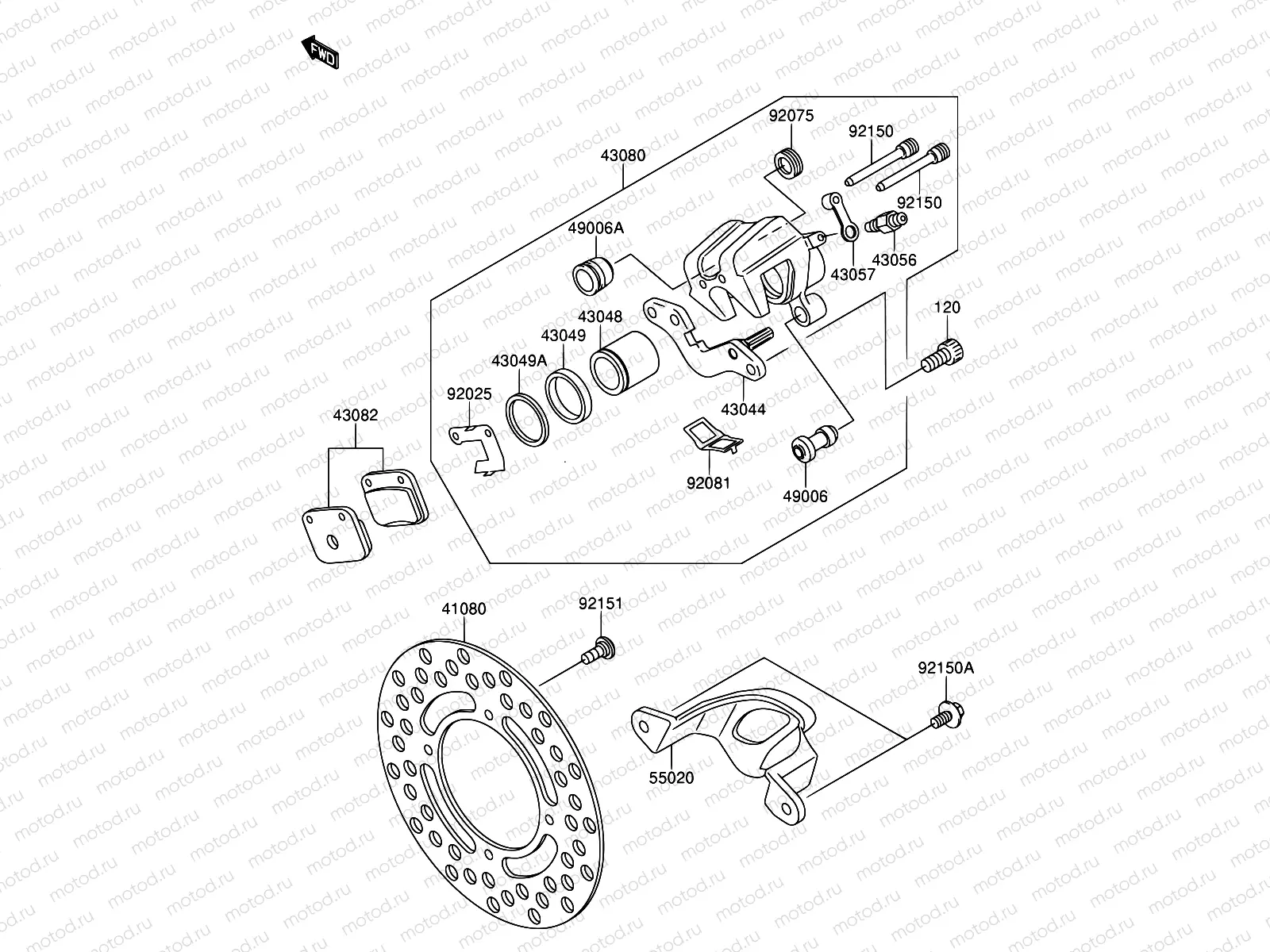 31 - REAR BRAKE