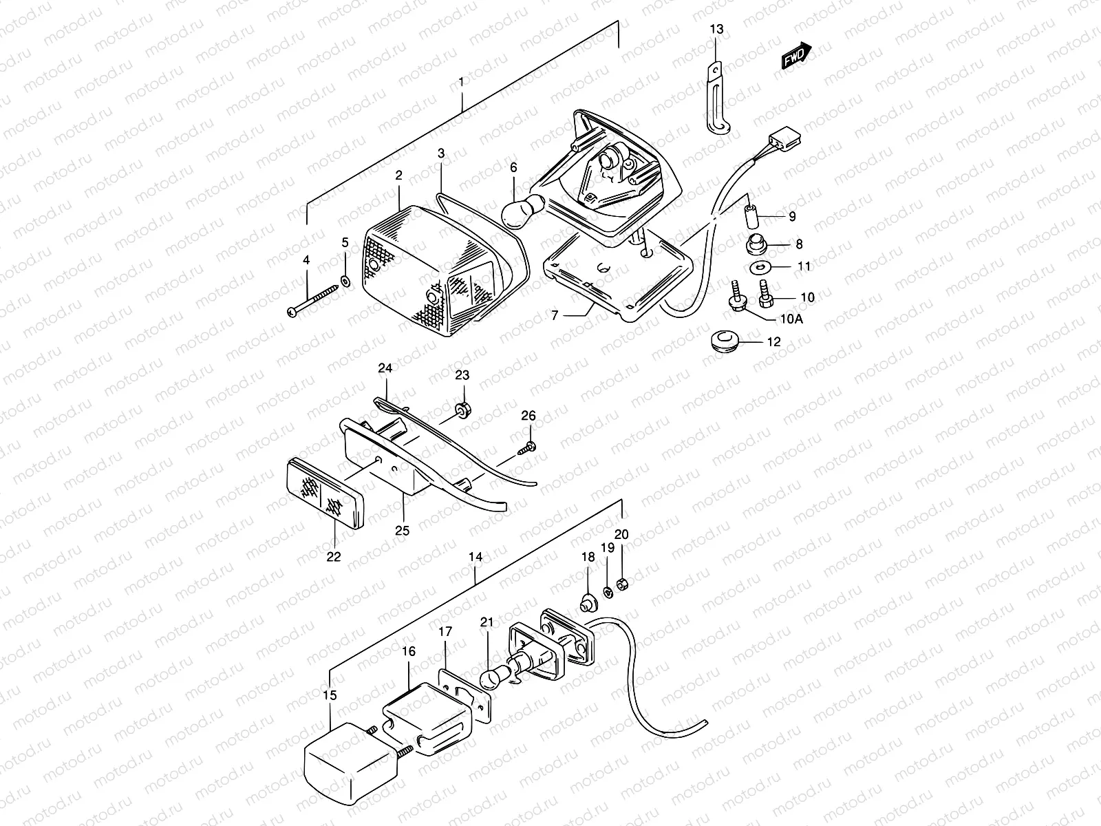 31 - REAR COMBINATION LAMP