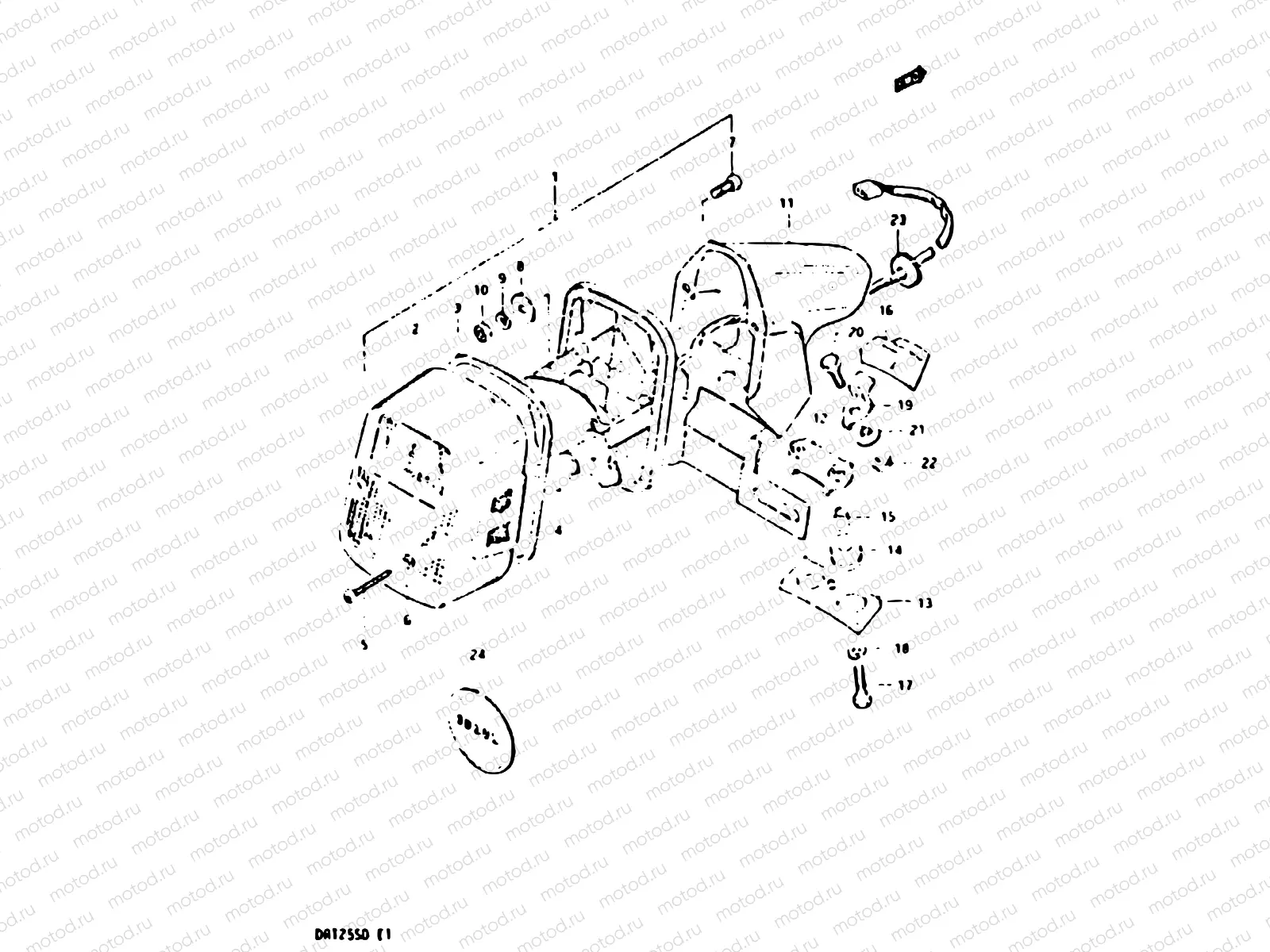 31 - REAR COMBINATION LAMP (E02, E04, E15, E21, E25)
