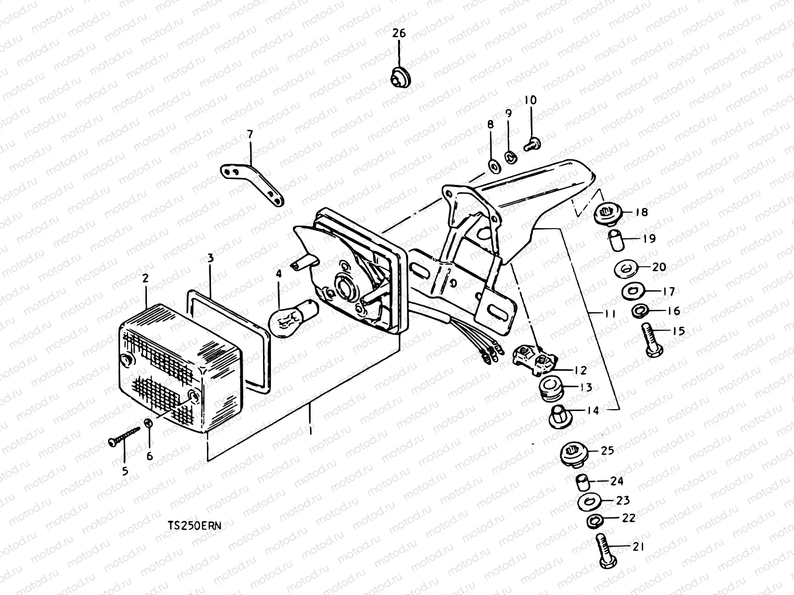 31 - REAR COMBINATION LAMP (E02, E04, E21)