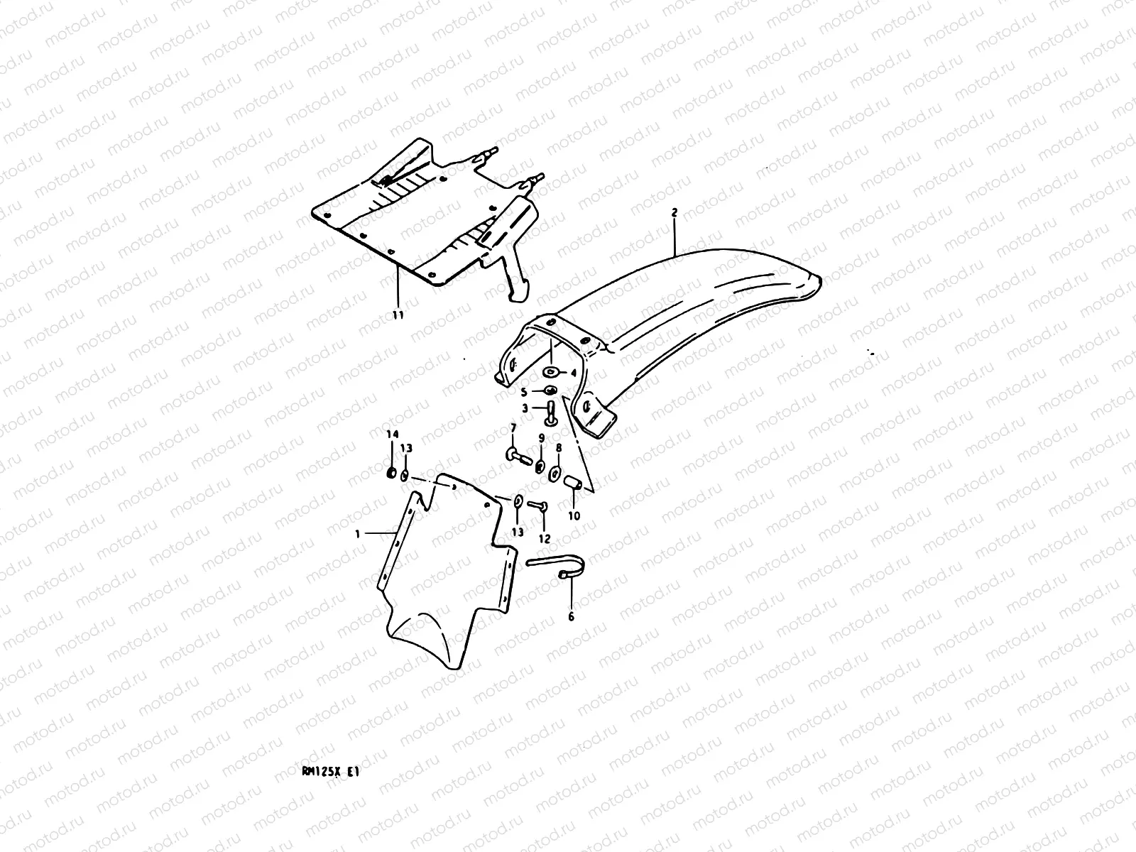 31 - REAR FENDER