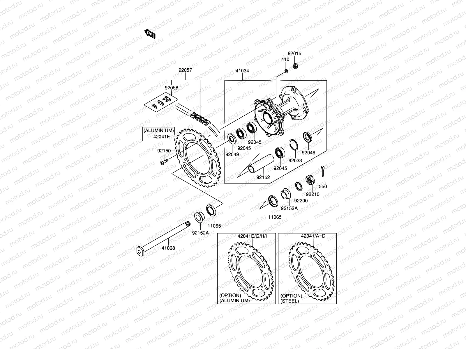 31 - REAR HUB