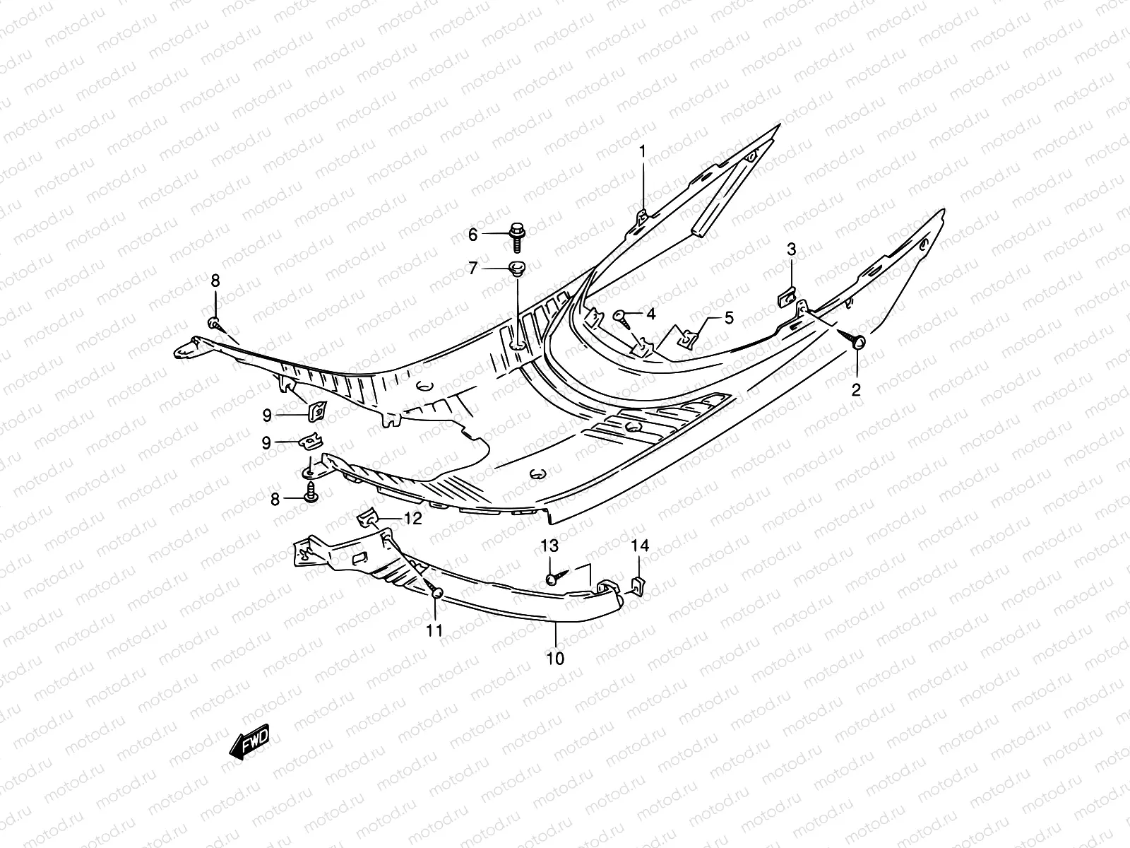 31 - REAR LEG SHIELD