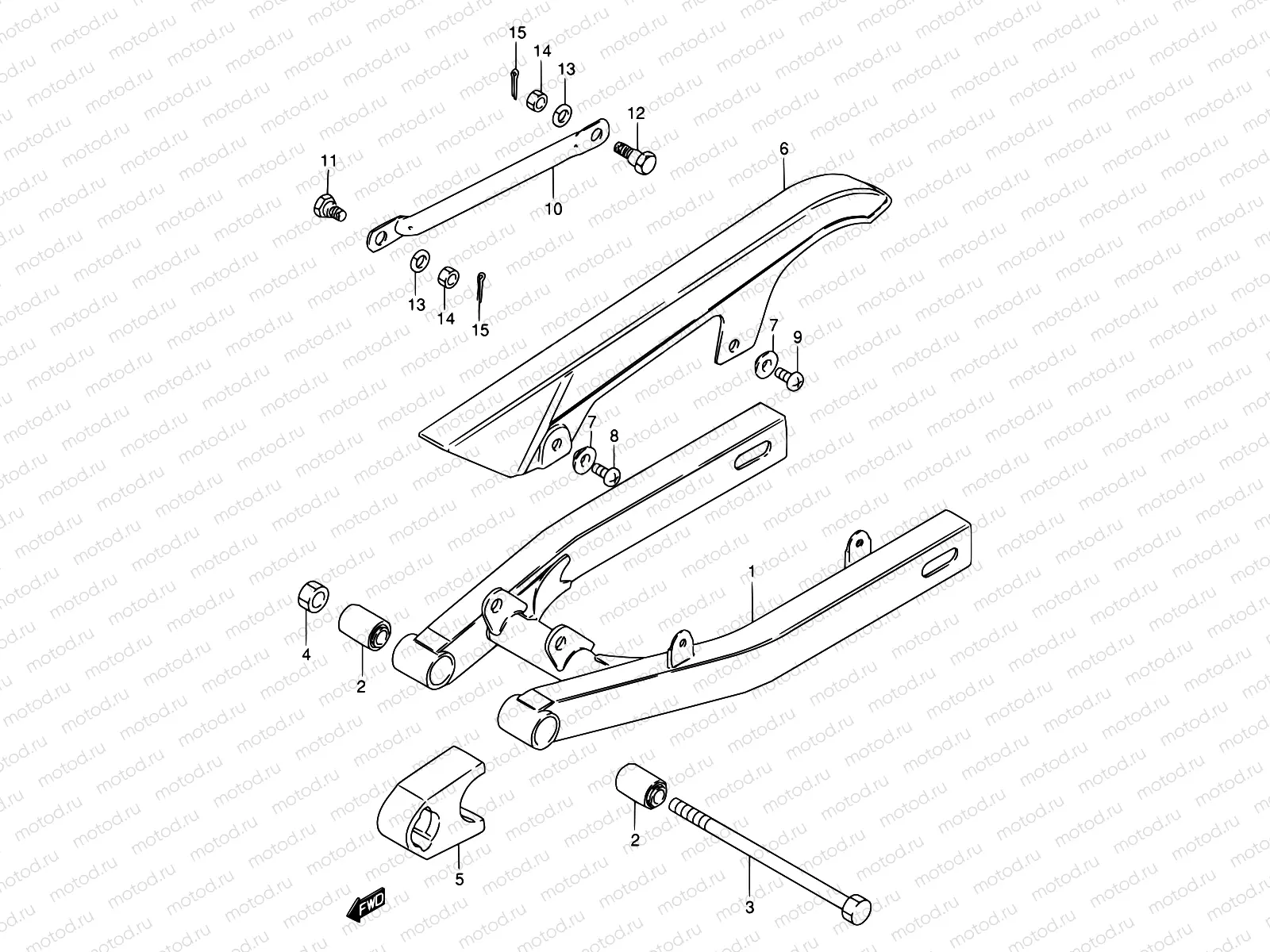 31 - REAR SWINGING ARM