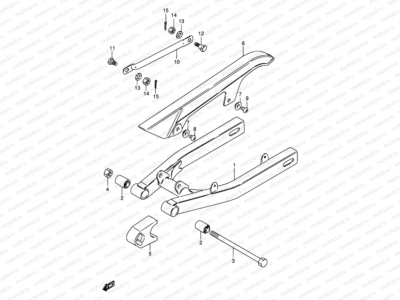 31 - REAR SWINGING ARM