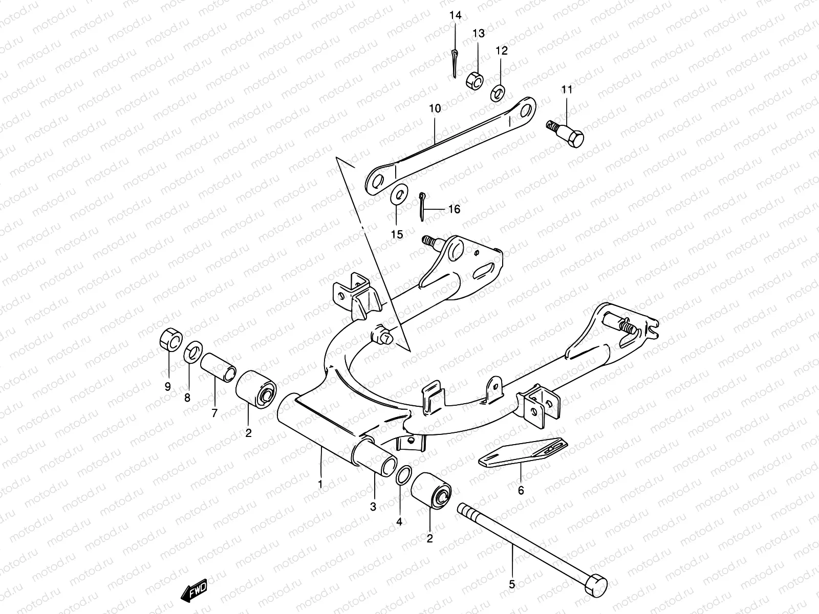 31 - REAR SWINGING ARM