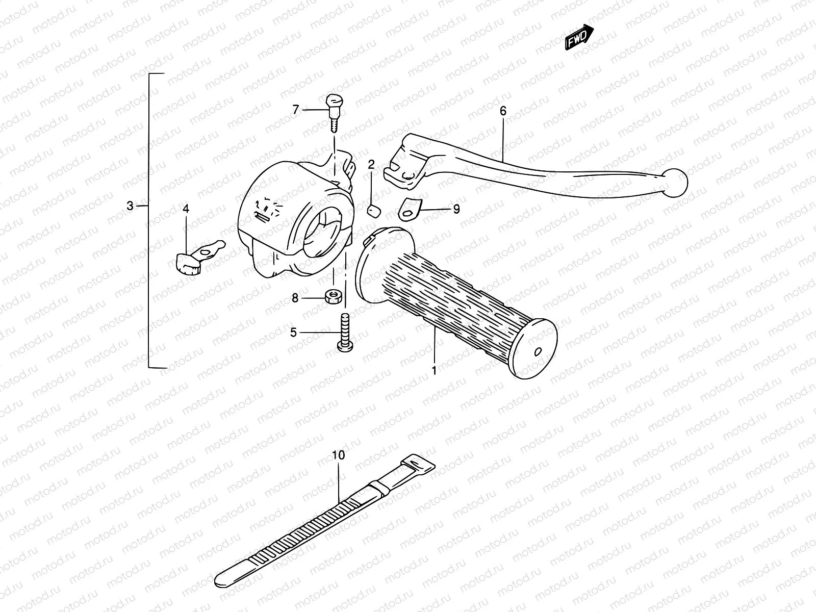 31 - RH HANDLE SWITCH