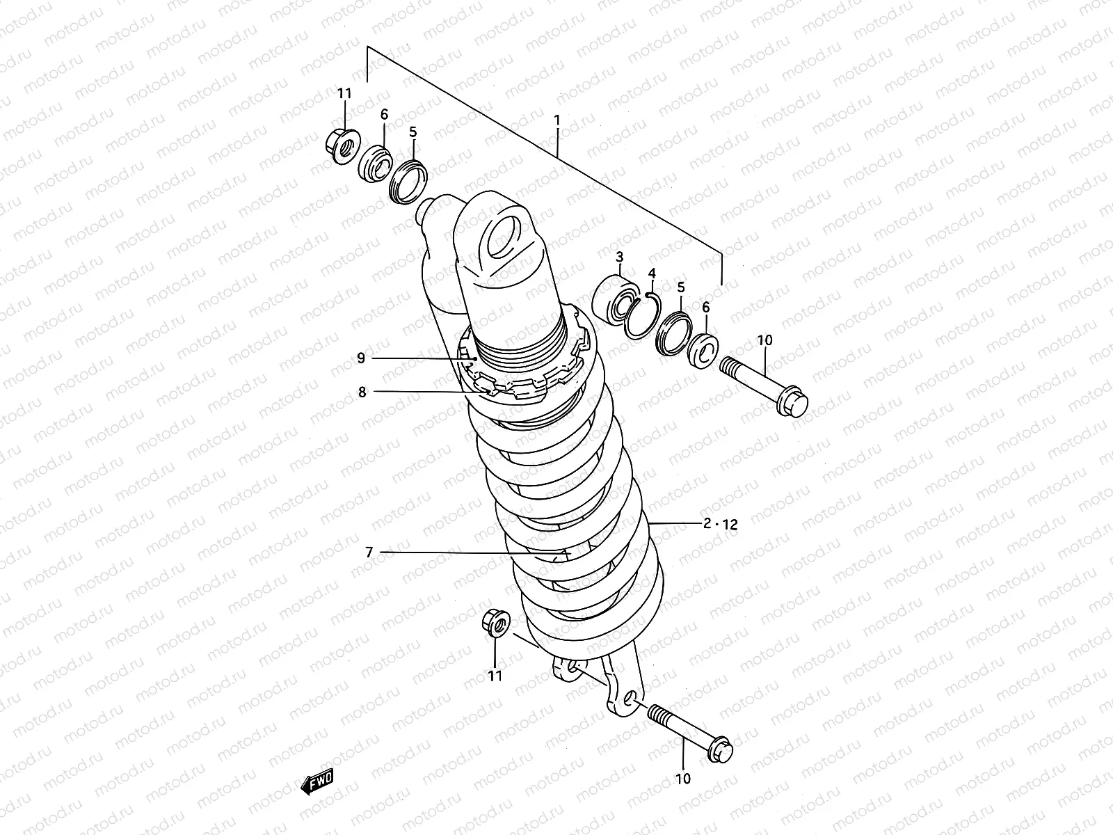 31 - SHOCK ABSORBER (MODEL N)