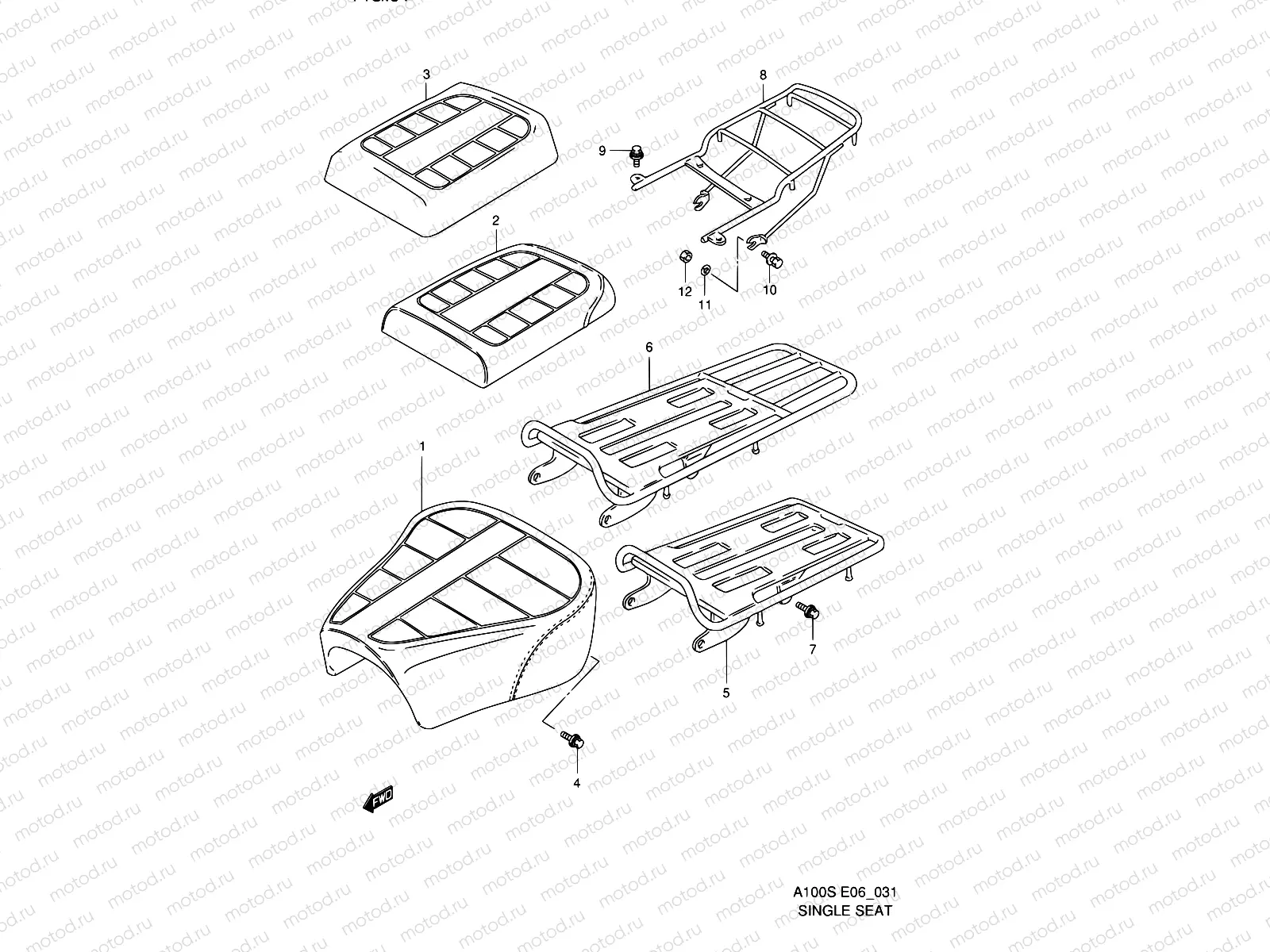 31 - SINGLE SEAT (P23,P32)