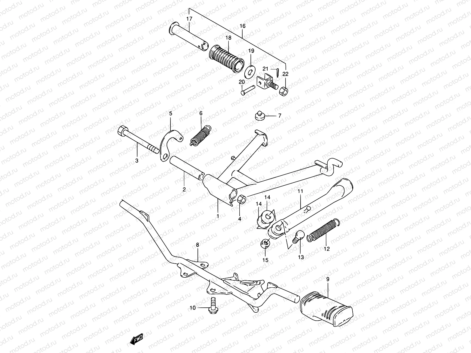 31 - STAND - FOOTREST