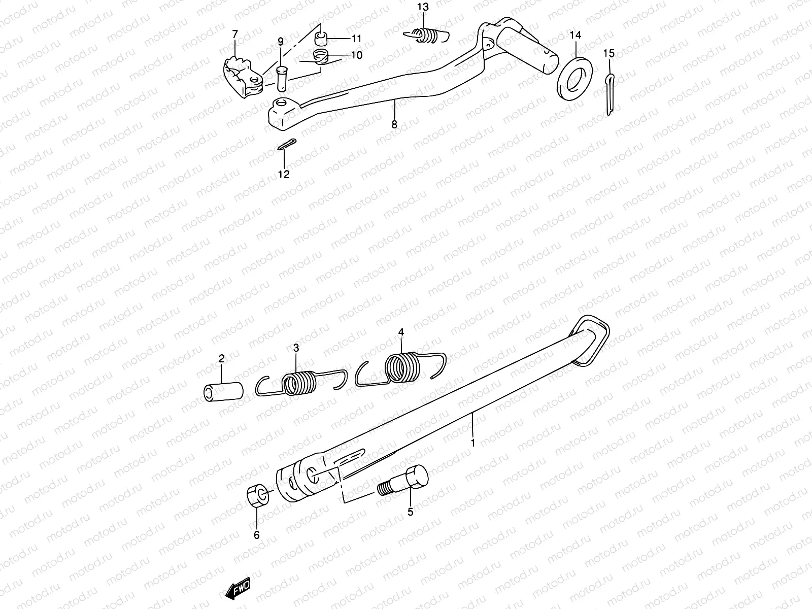 31 - STAND - REAR BRAKE