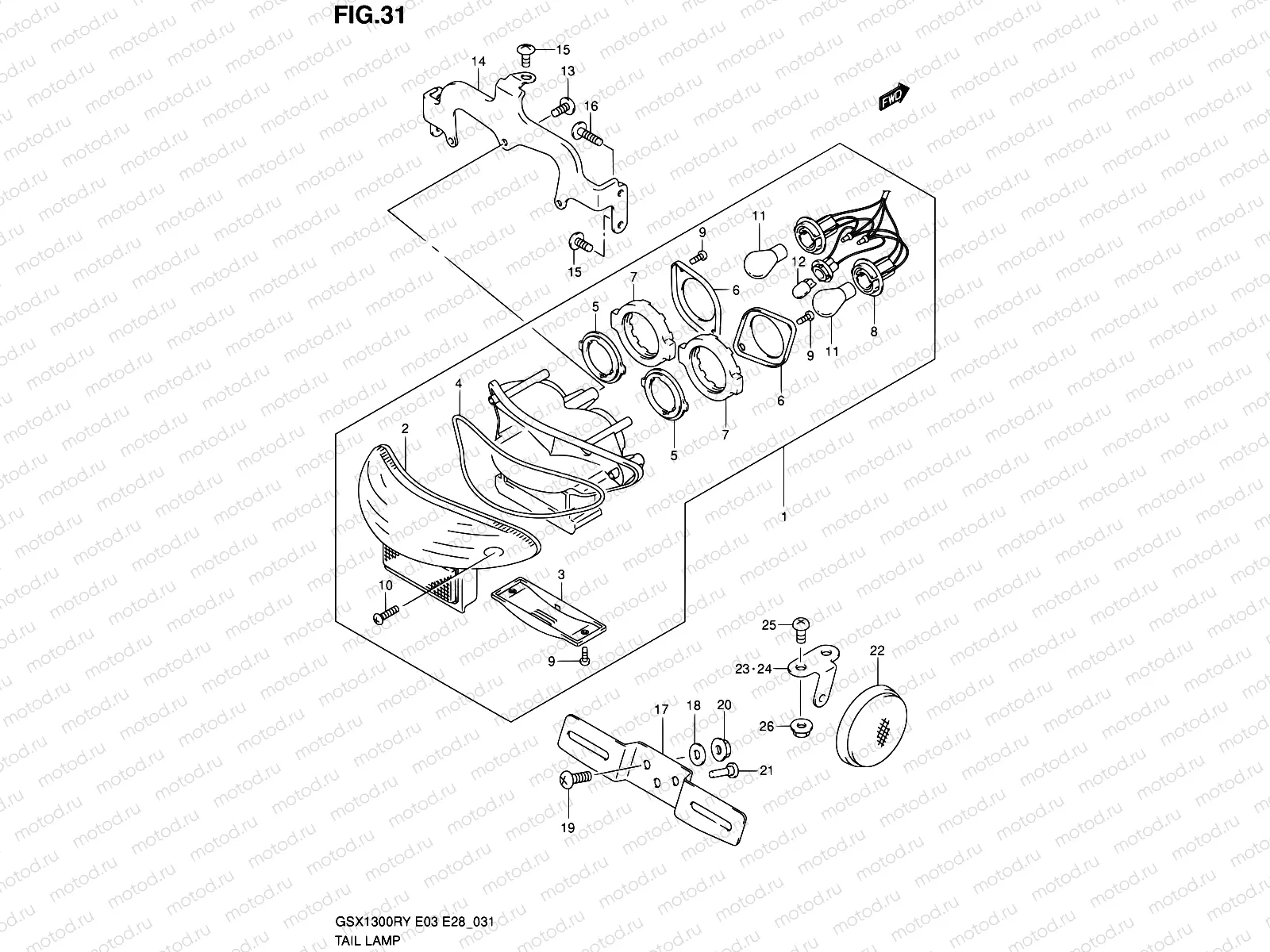 31 - TAIL LAMP