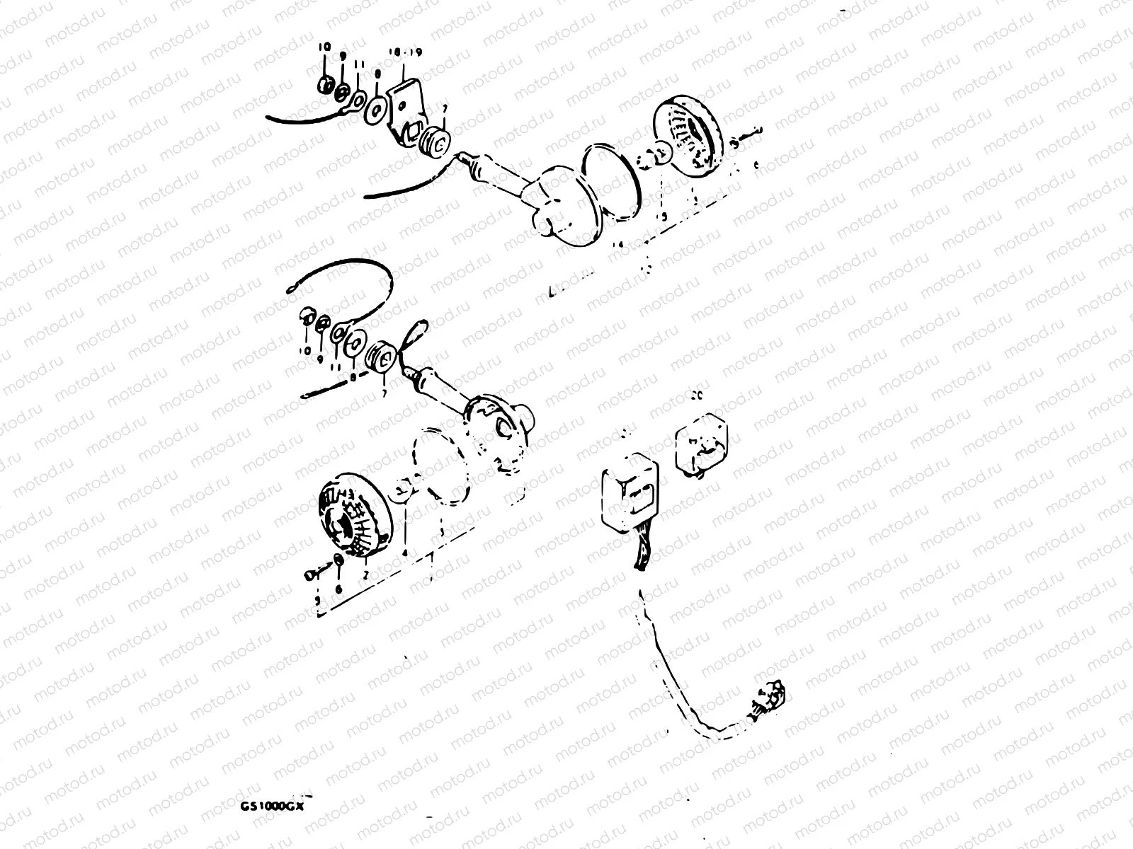 31 - TURN SIGNAL LAMP (MODEL T : E21)