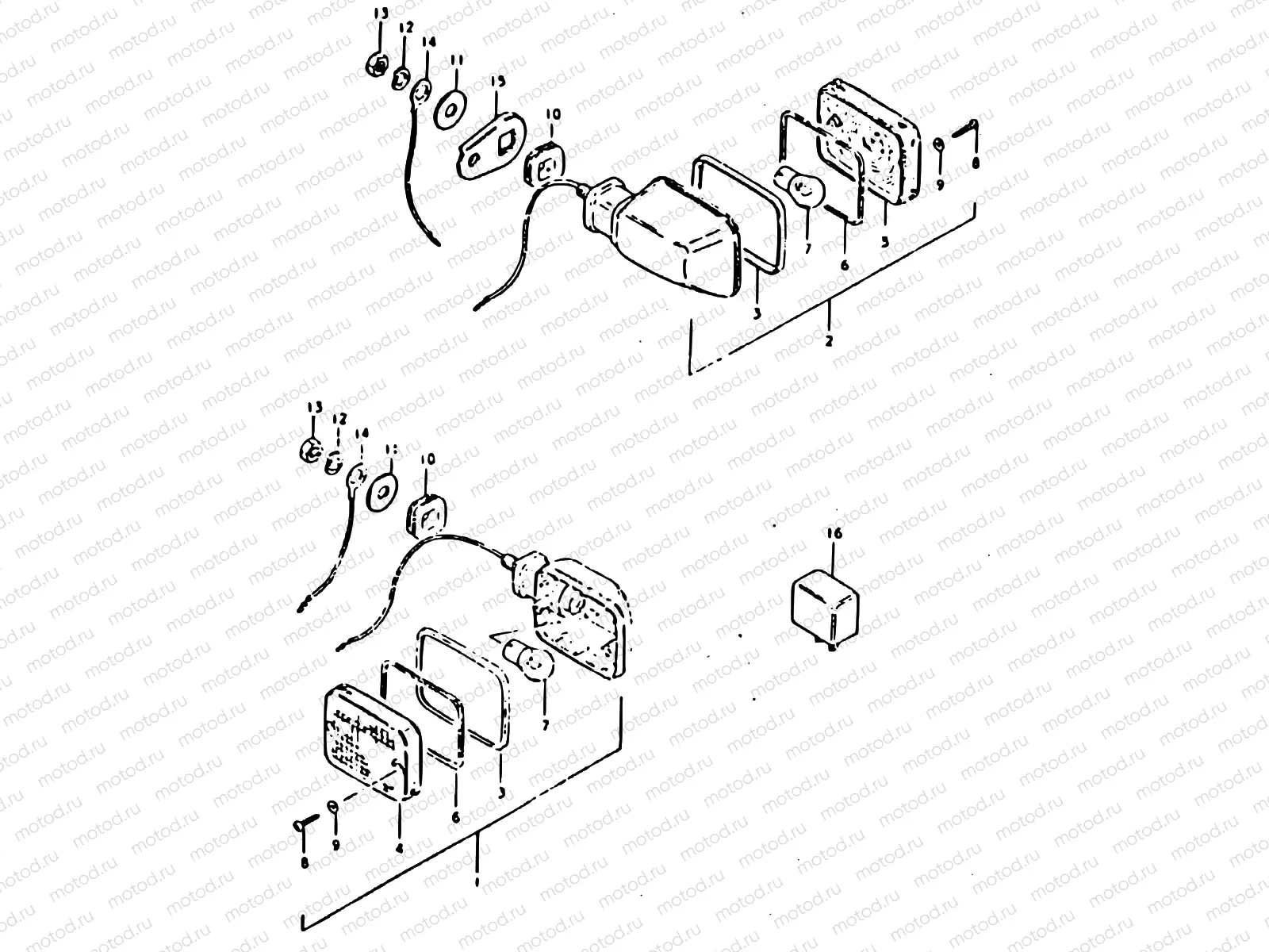 31 - TURN SIGNAL LAMP (MODEL X : E02)