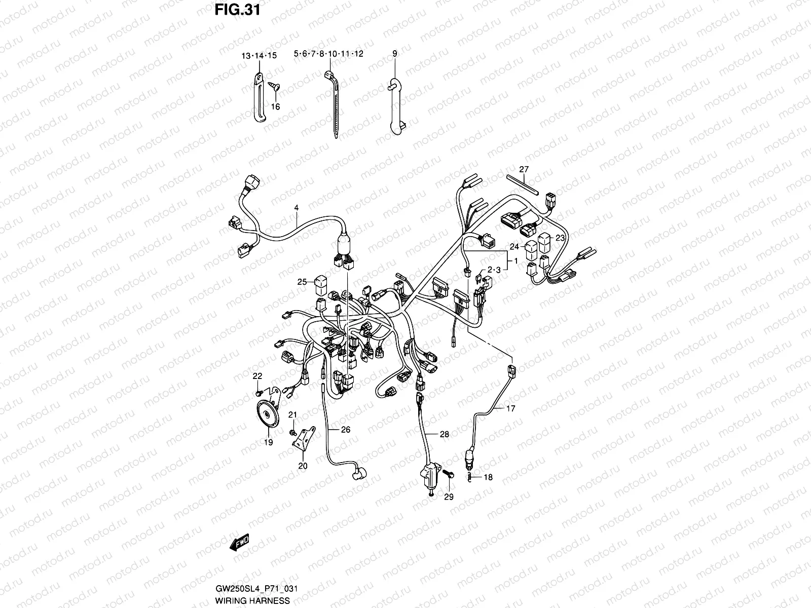 31 - WIRING HARNESS