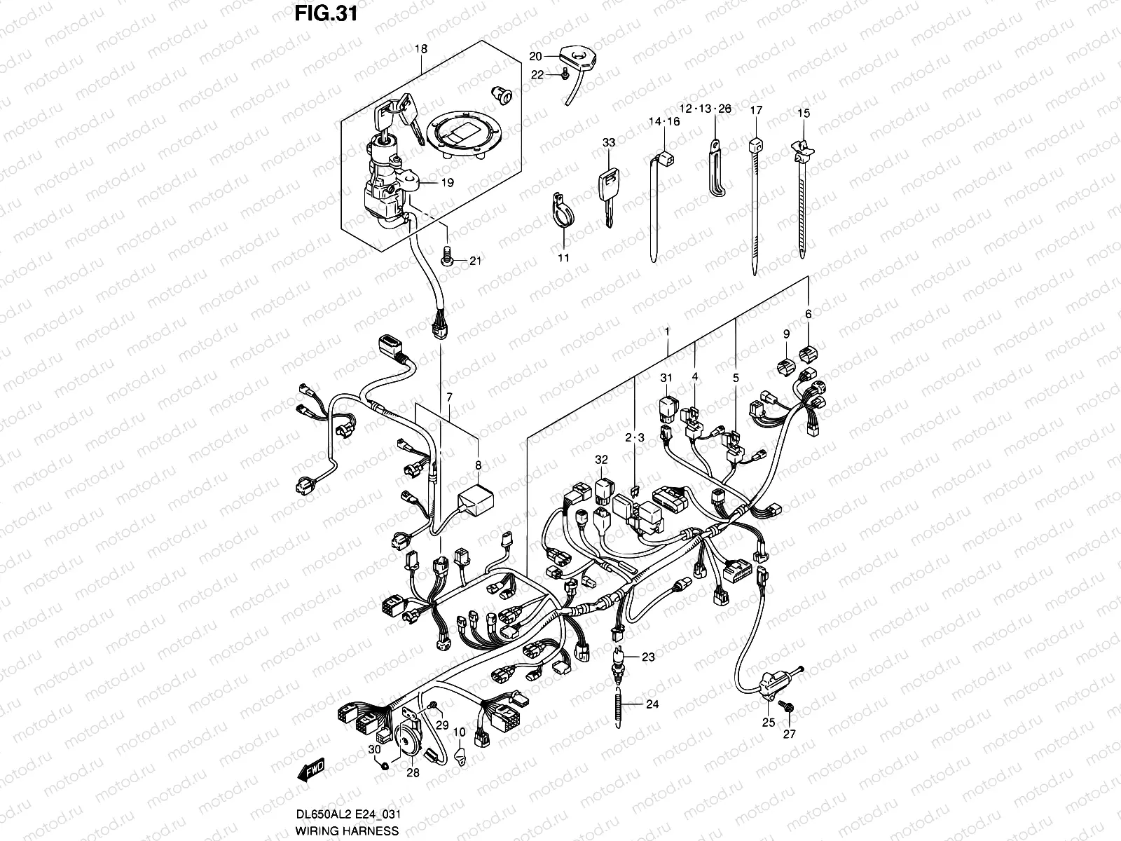 31 - WIRING HARNESS