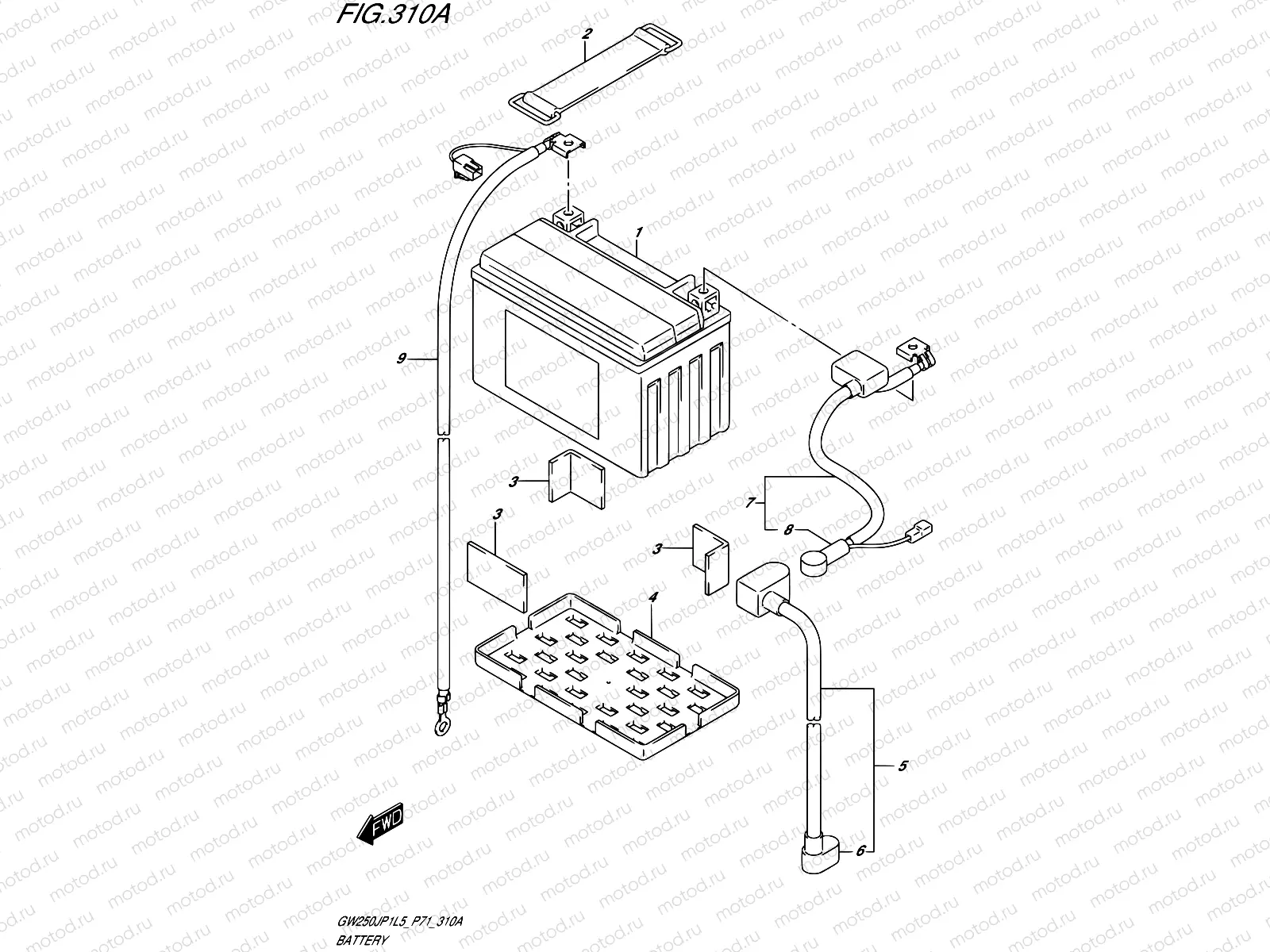 310A - BATTERY