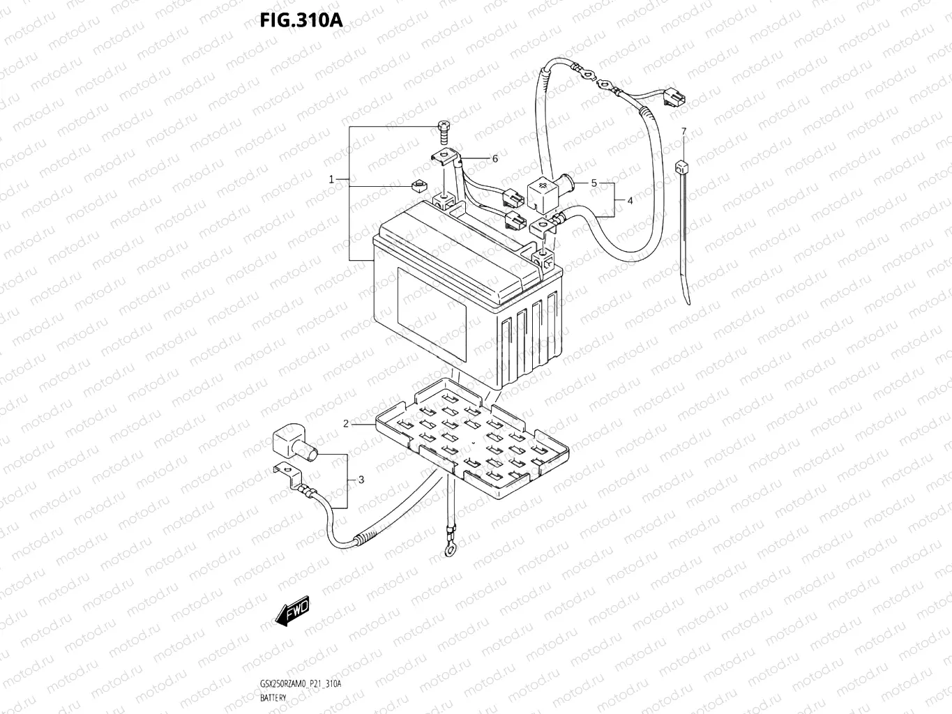310A - BATTERY