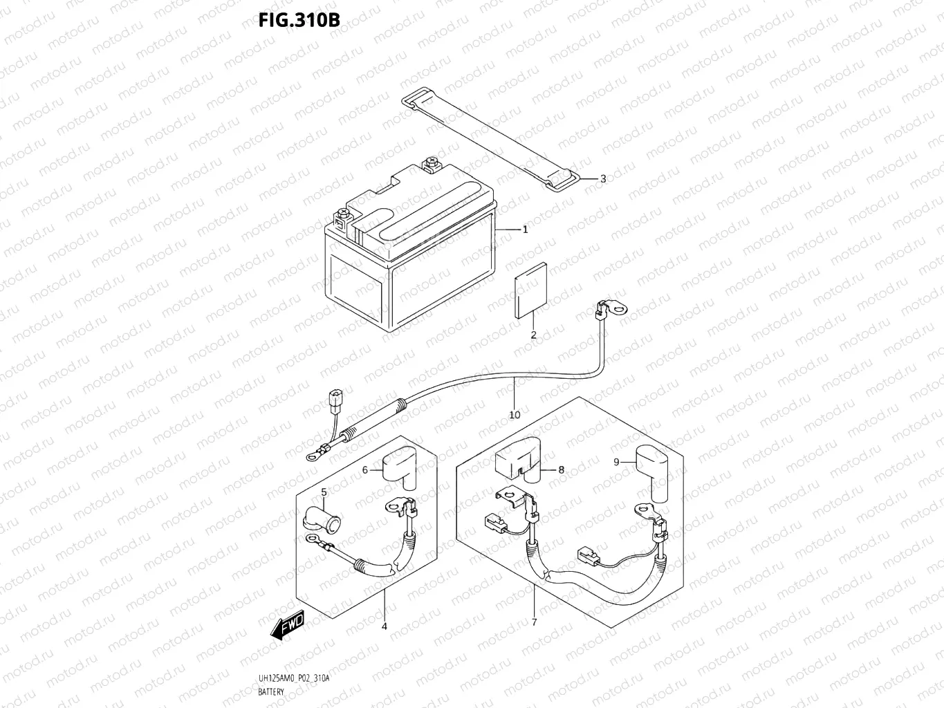 310A - BATTERY