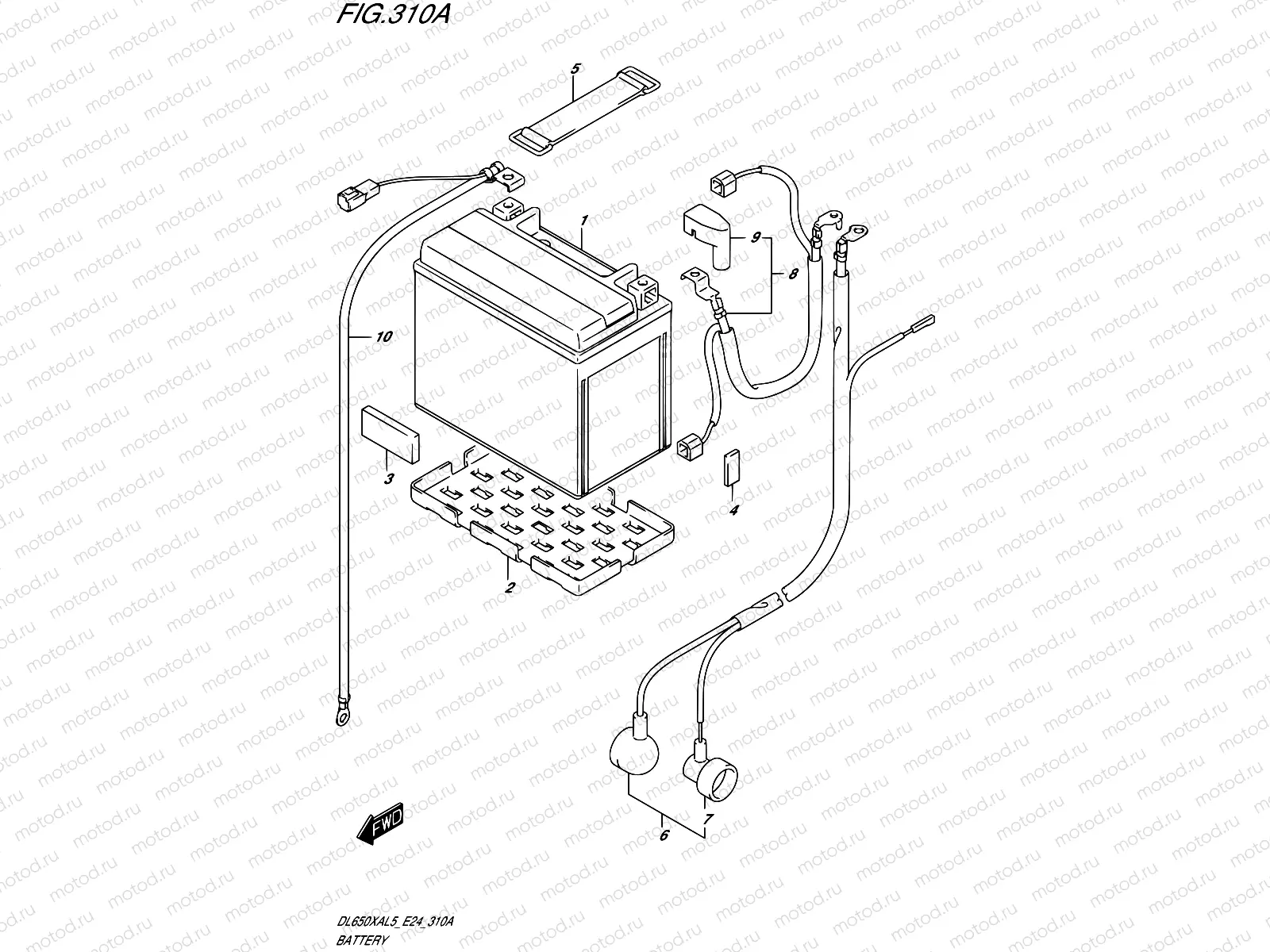 310A - BATTERY
