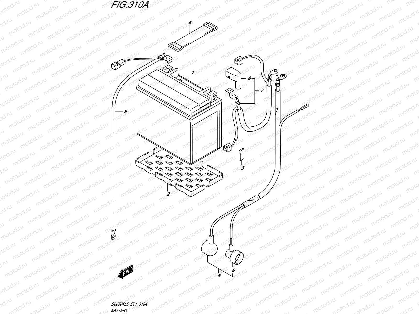 310A - BATTERY