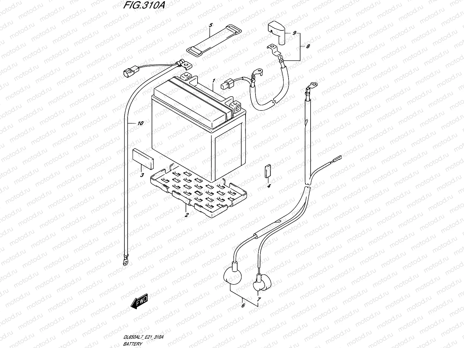 310A - BATTERY