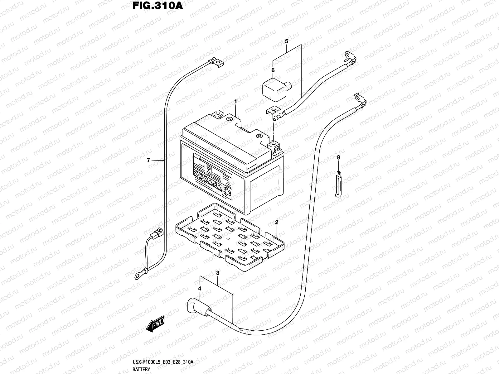 310A - BATTERY