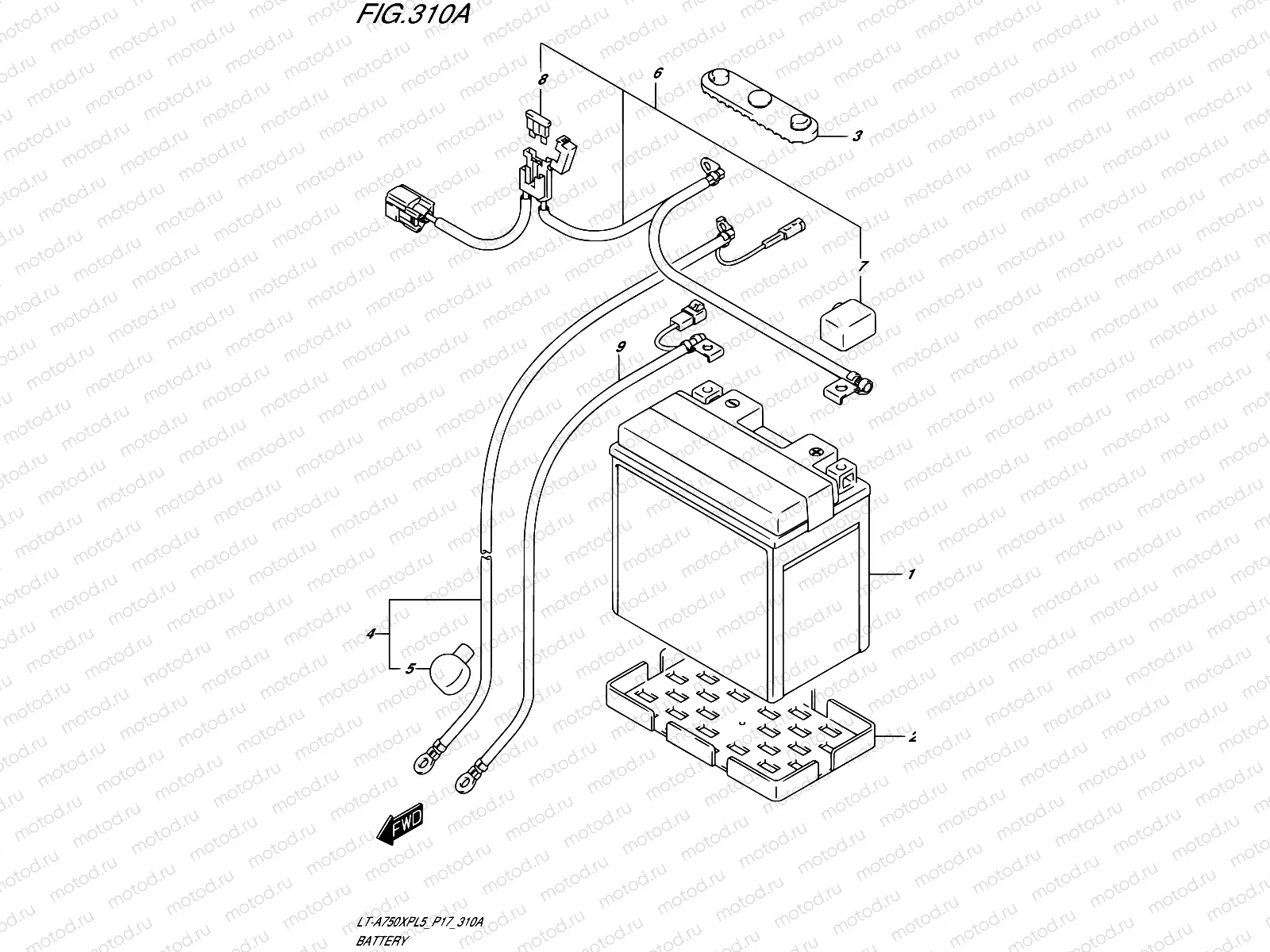 310A - BATTERY