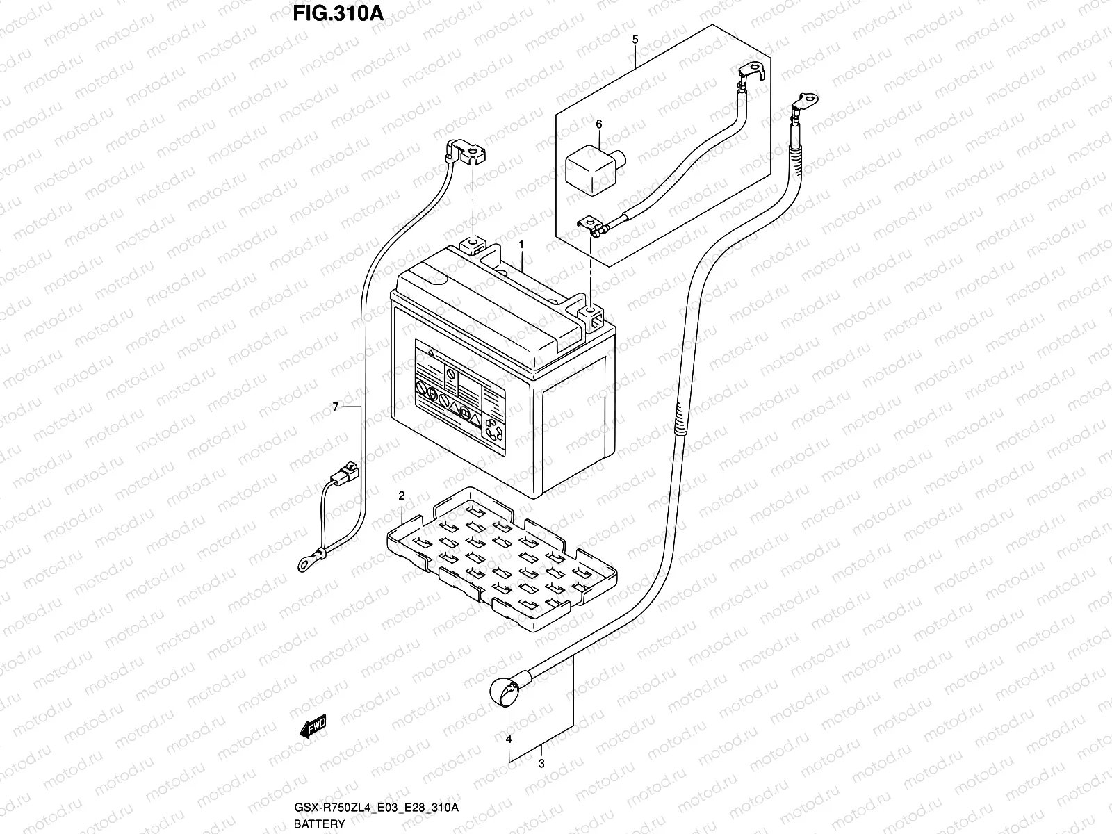 310A - BATTERY