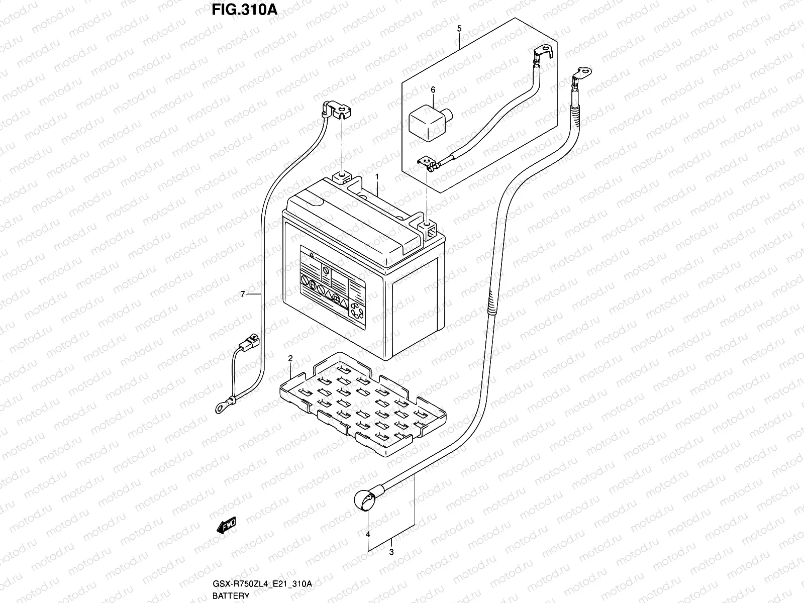 310A - BATTERY