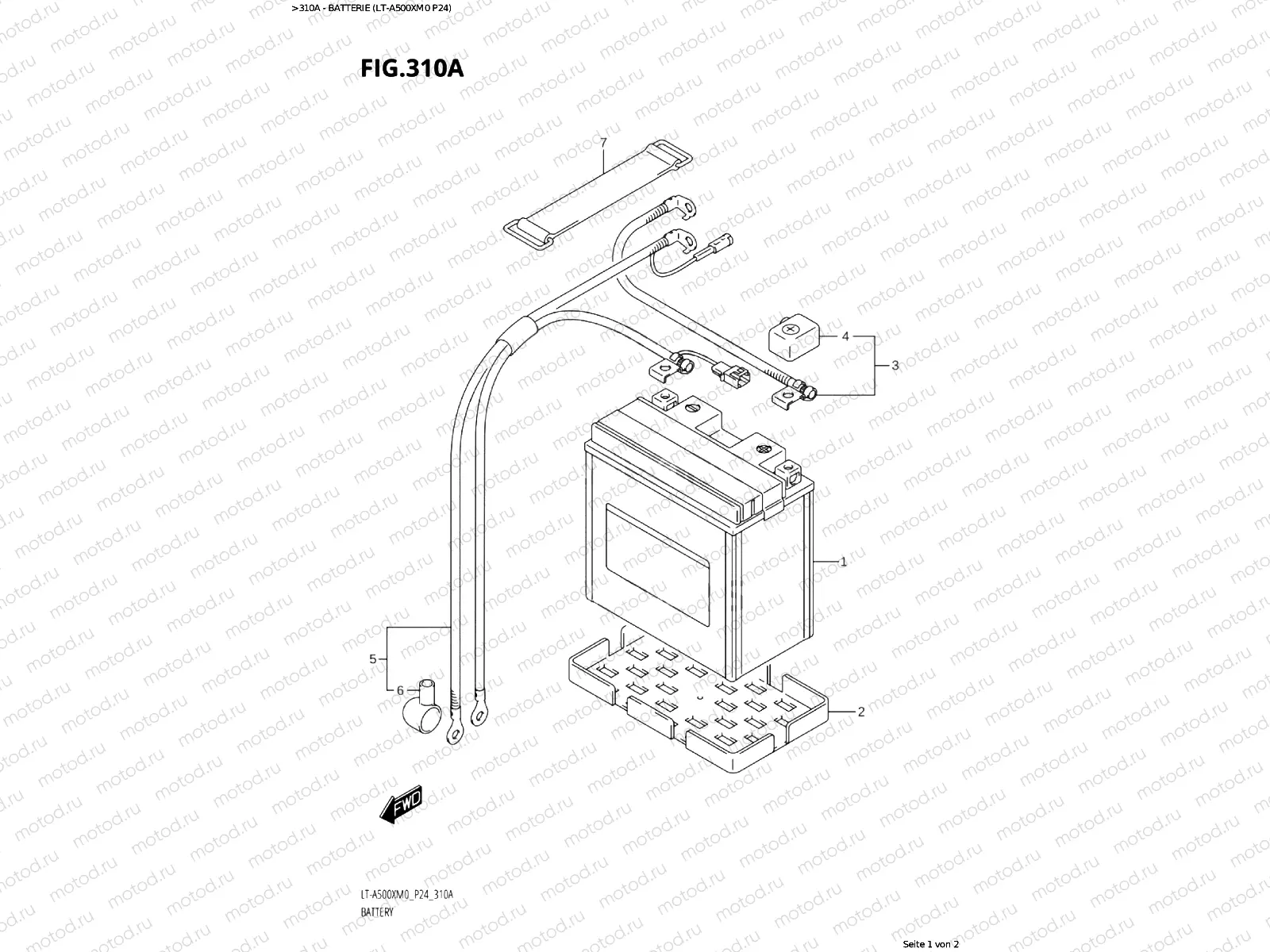 310A - BATTERY (LT-A500XM0 P24)