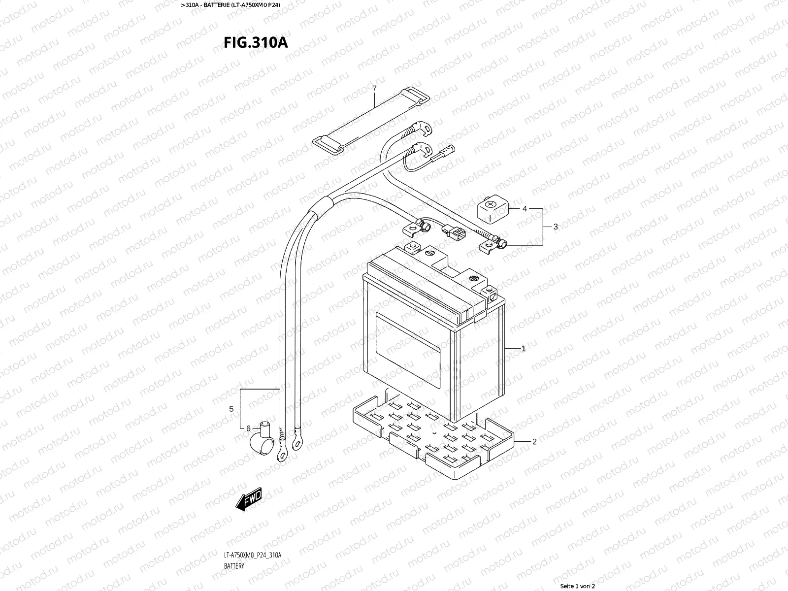 310A - BATTERY (LT-A750XM0 P24)