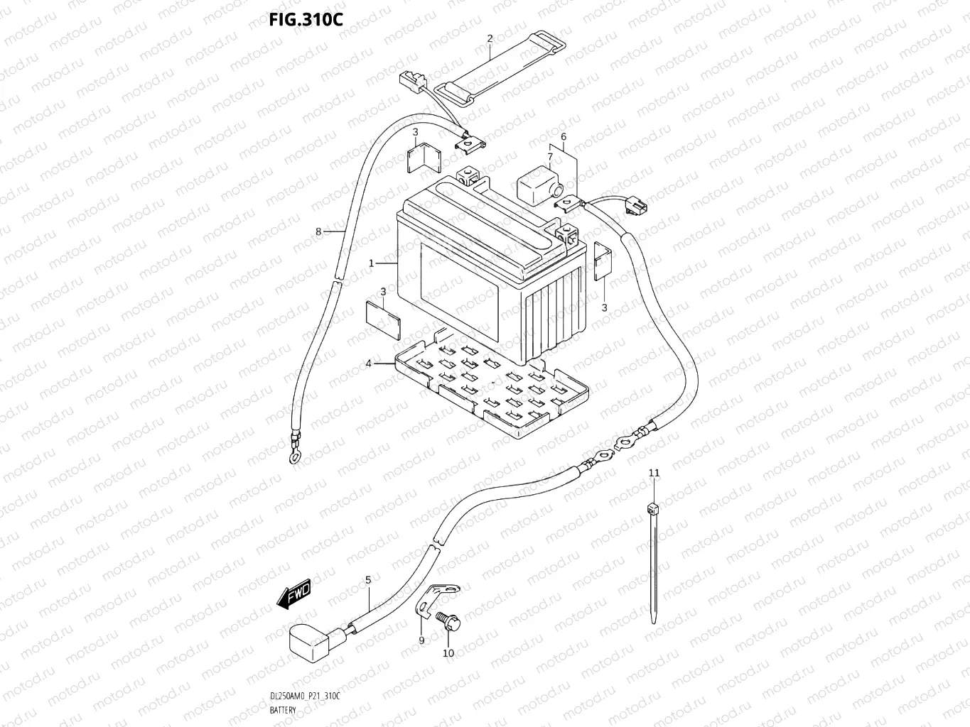 310C - BATTERY