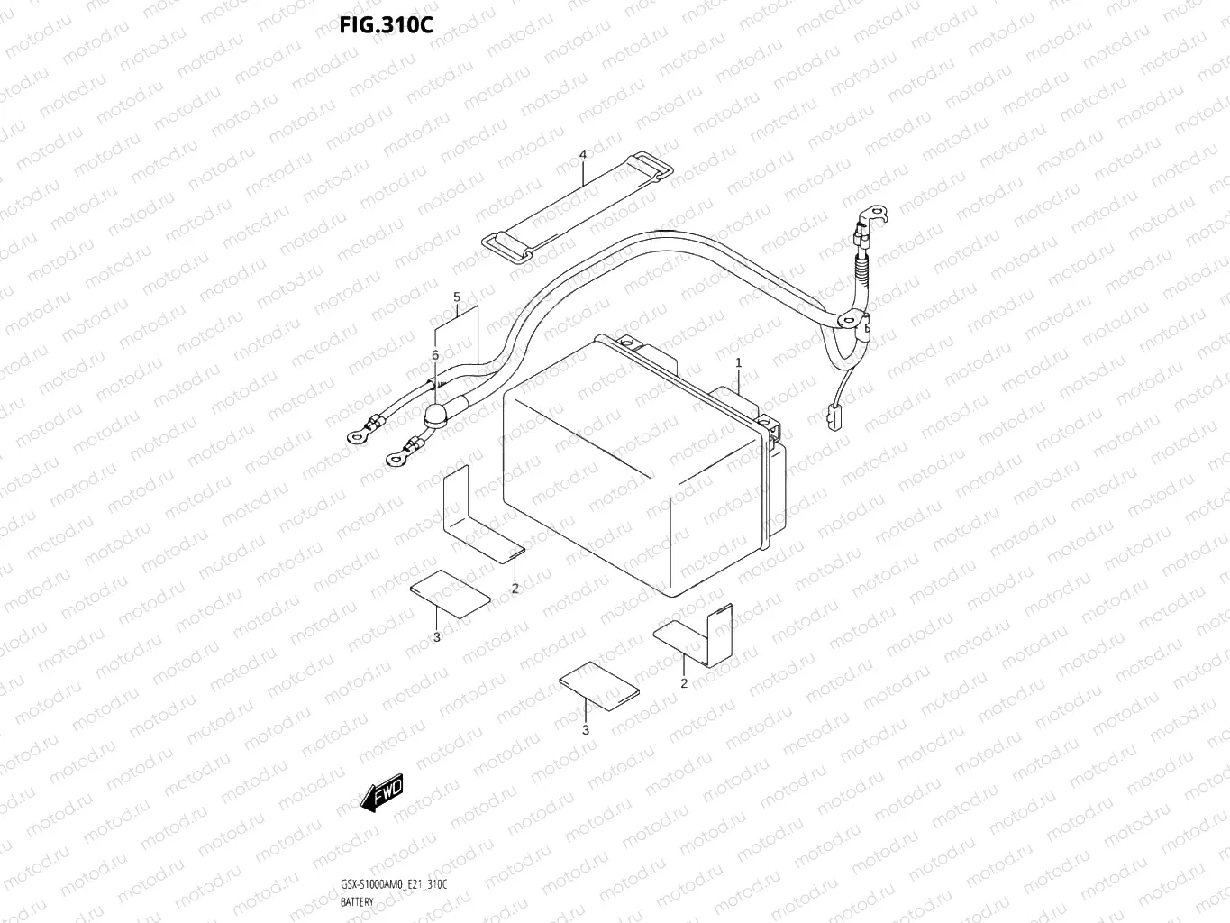 310C - BATTERY