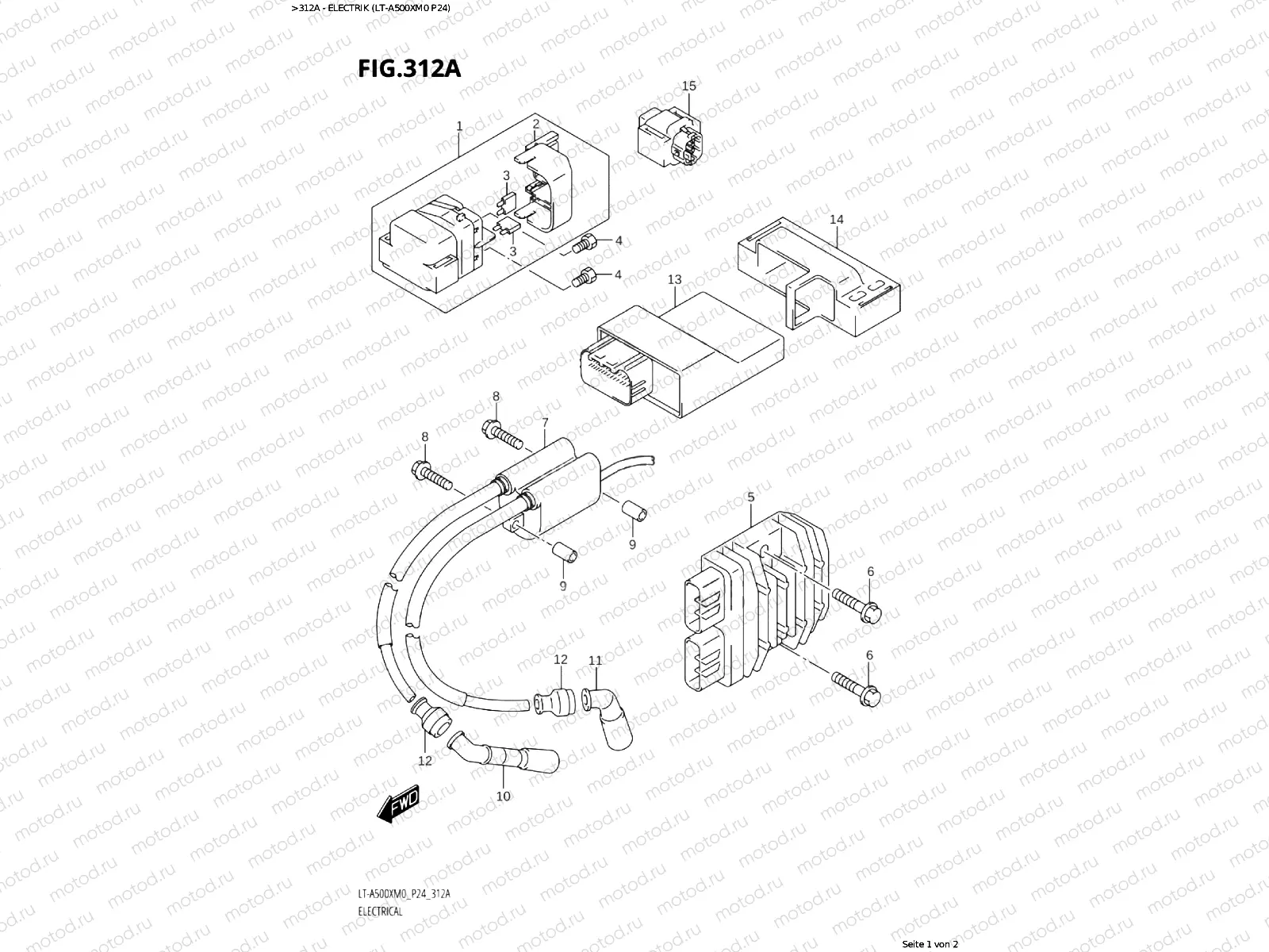 312A - ELECTRICAL (LT-A500XM0 P24)