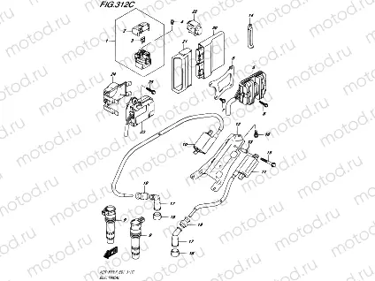312C - ELECTRICAL (VZR1800BZL6 E19)