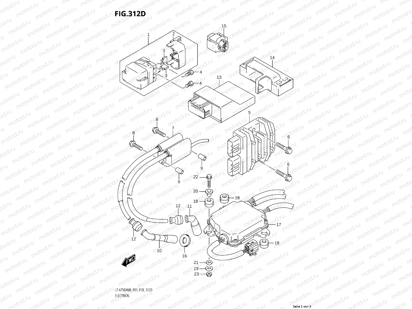 312D - ELECTRICAL (LT-A750XP:M0:P03)