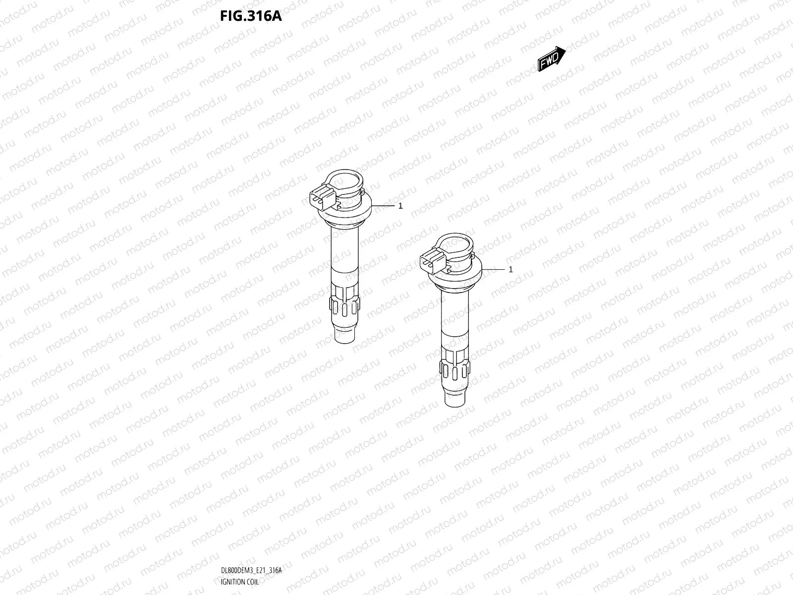 316A - IGNITION COIL