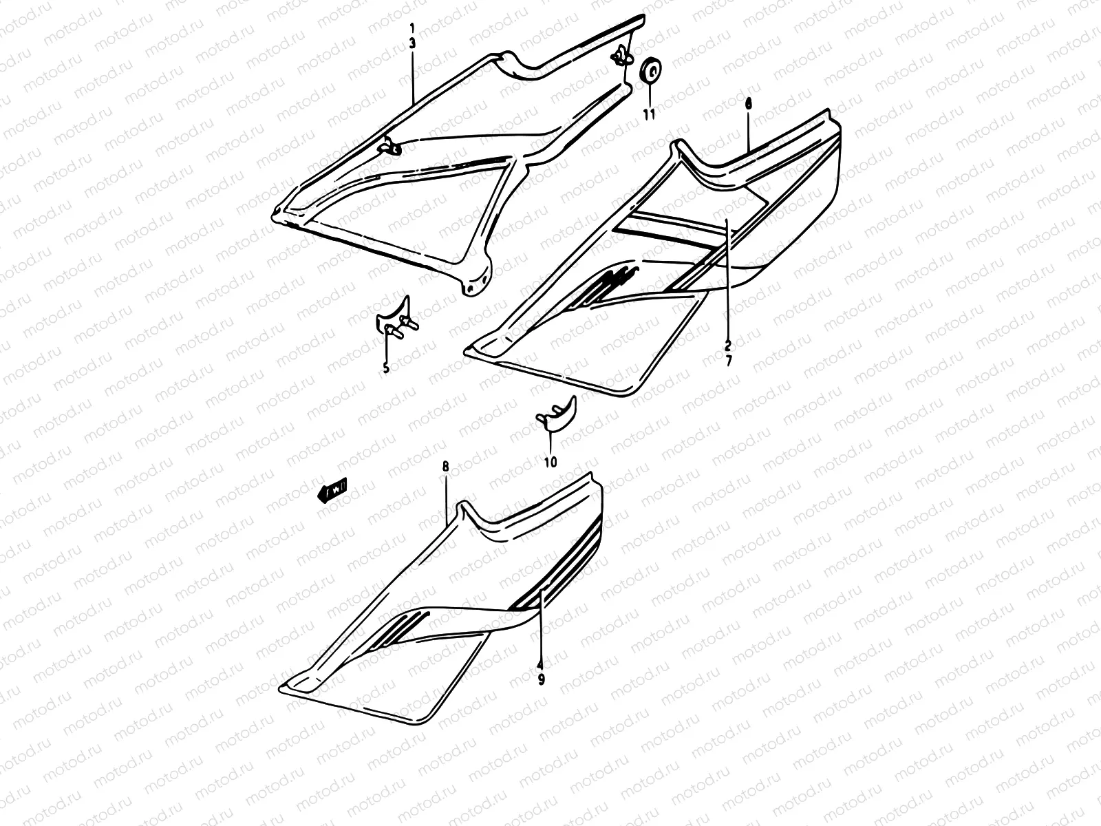 31A - FRAME COVER (MODEL J)