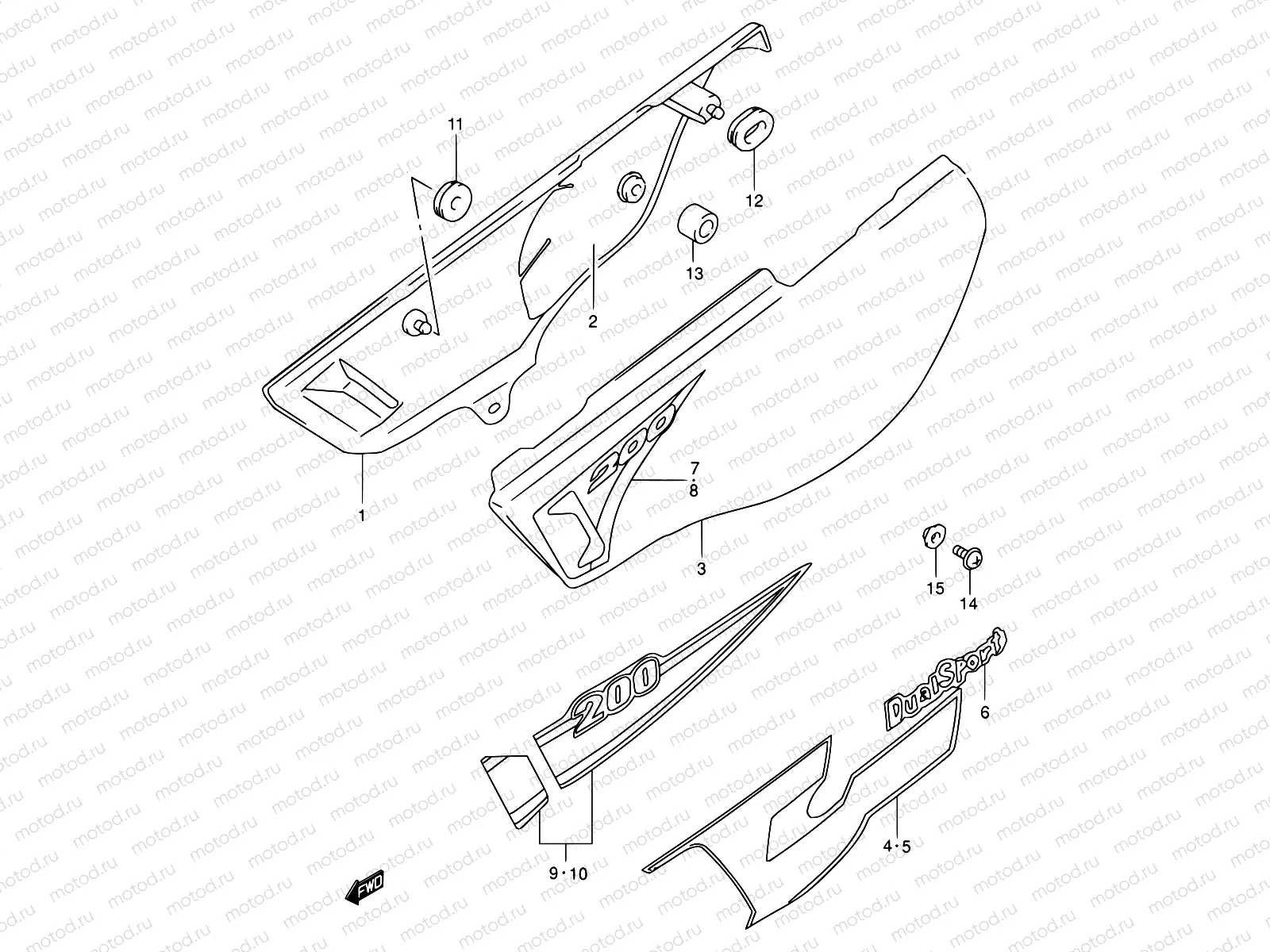 31A - FRAME COVER (MODEL W/X/Y)