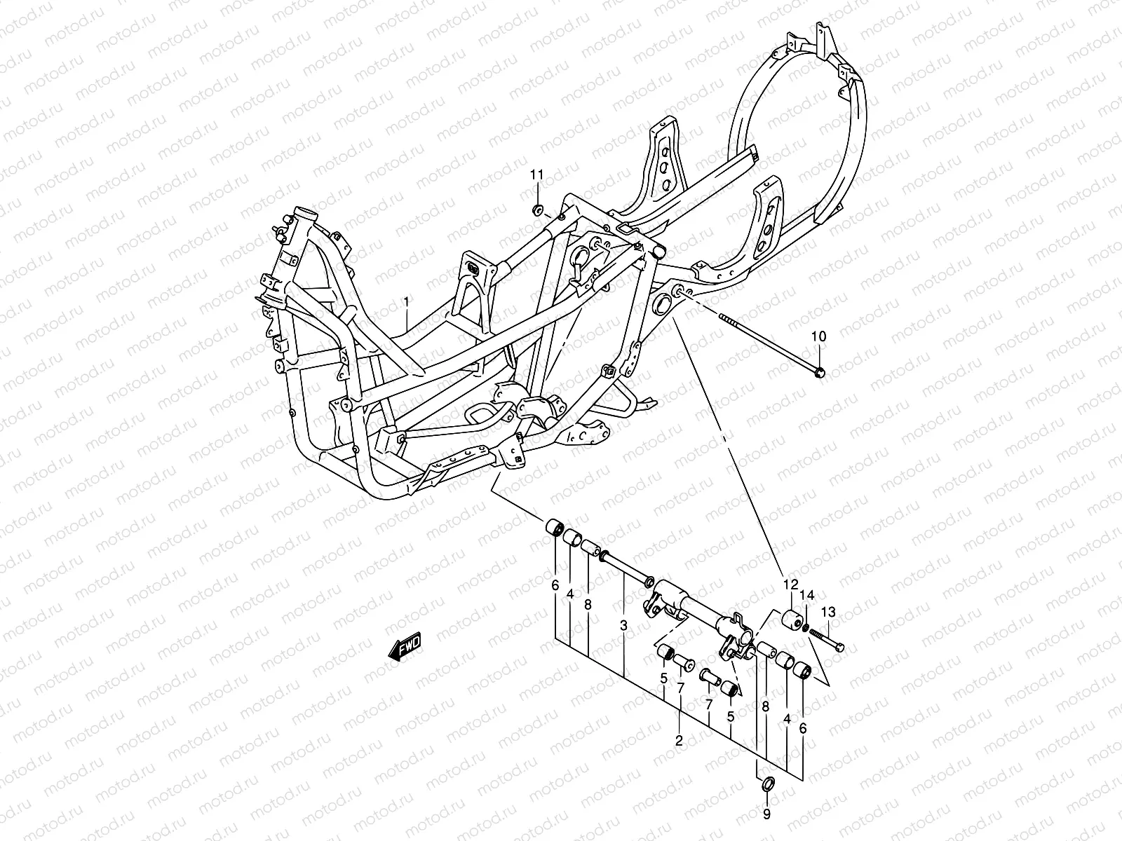 31A - FRAME (MODEL K1/K2)