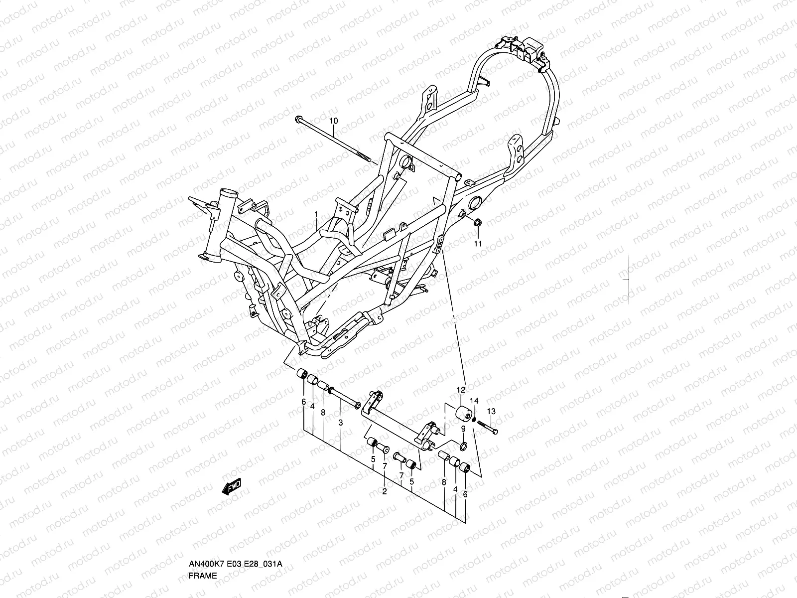 31A - FRAME (MODEL L0)