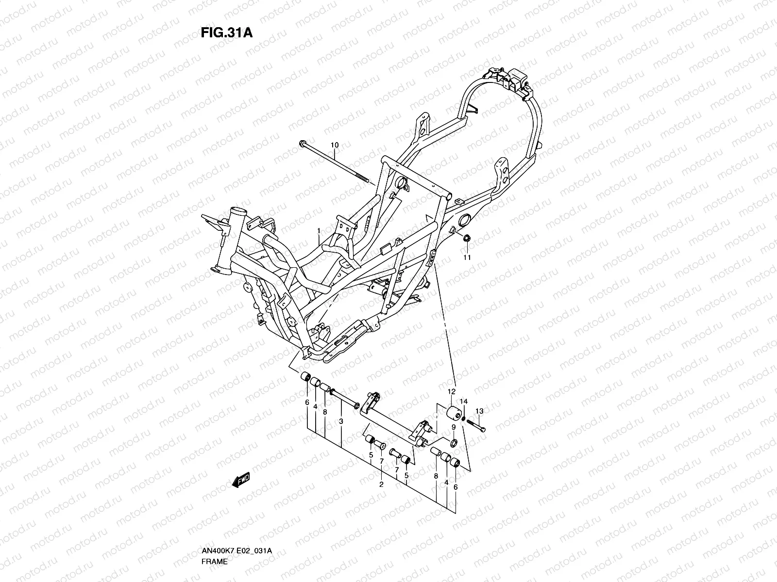 31A - FRAME (MODEL L0)
