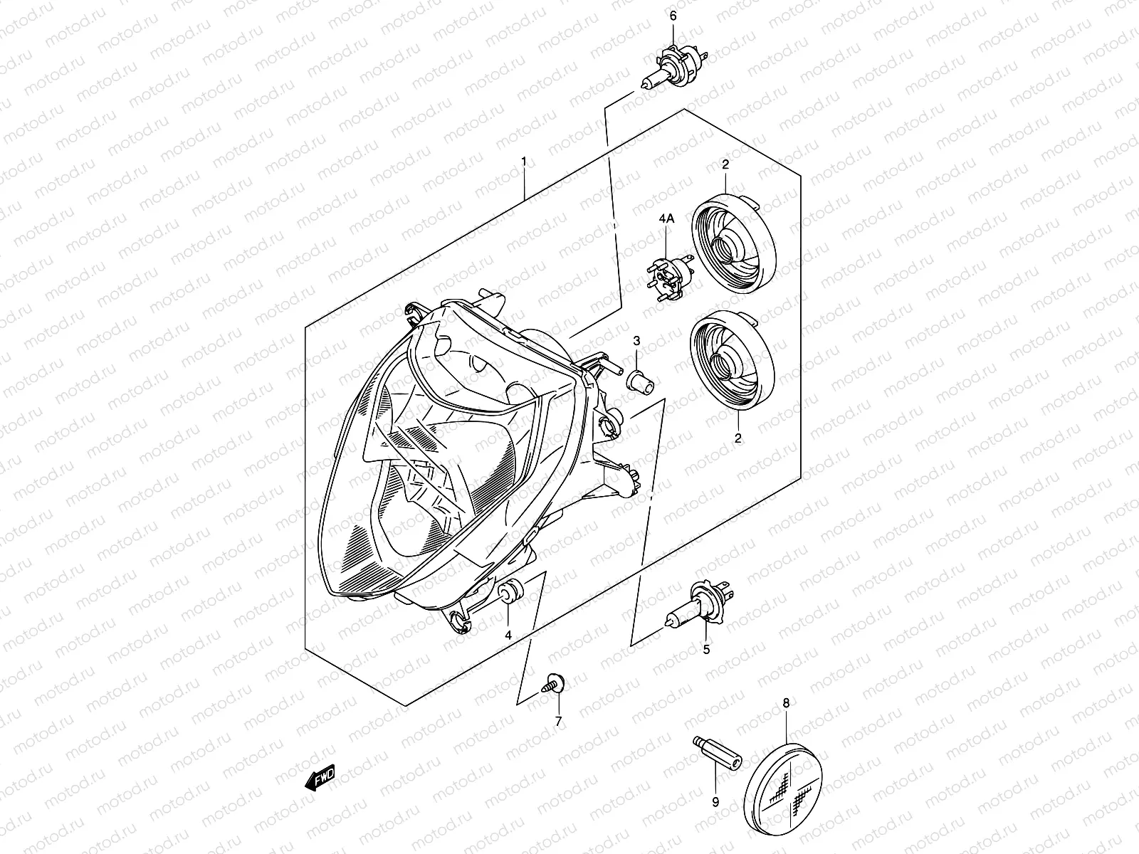 31A - HEADLAMP (E24)
