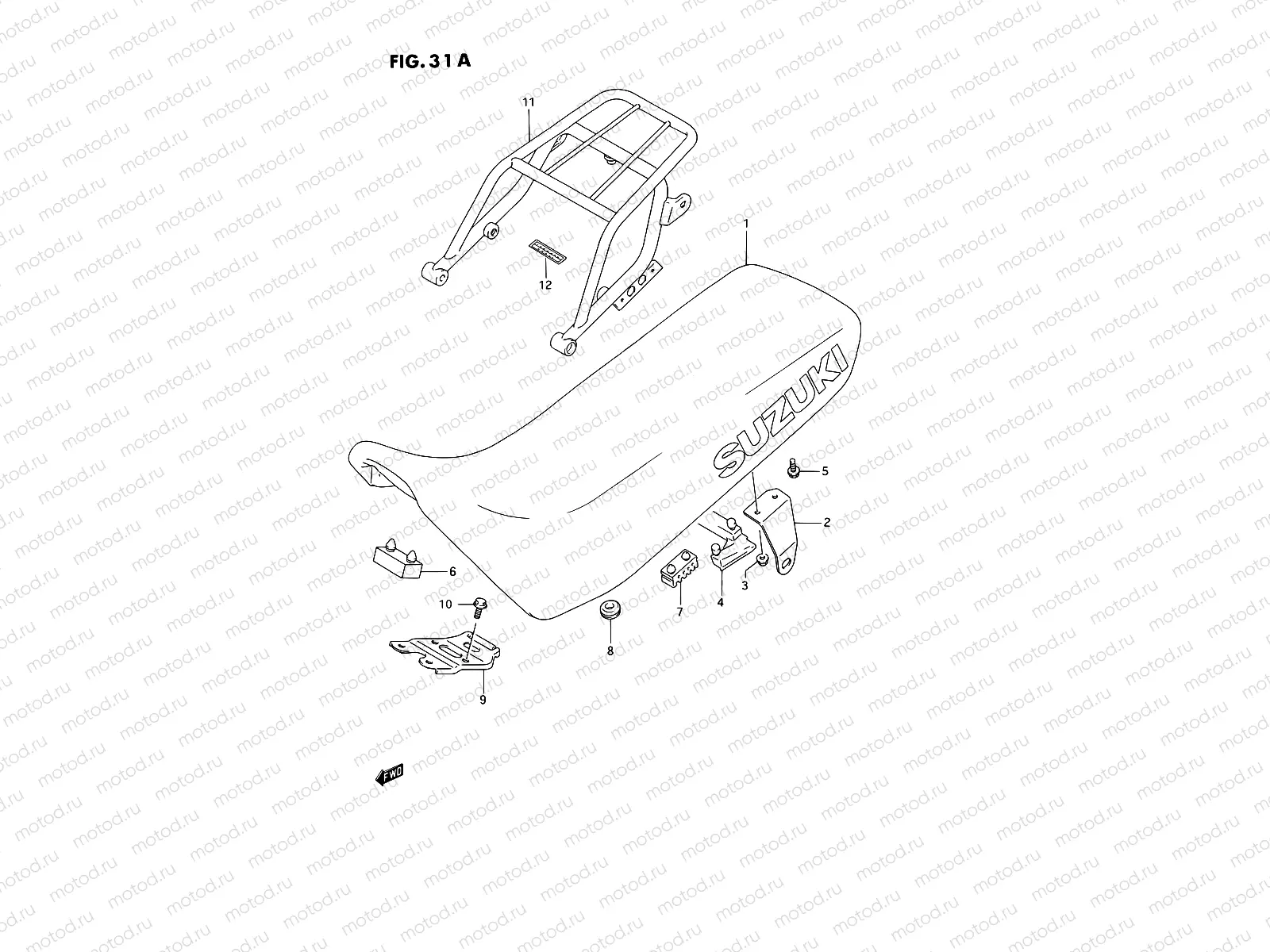 31A - SEAT (MODEL R)