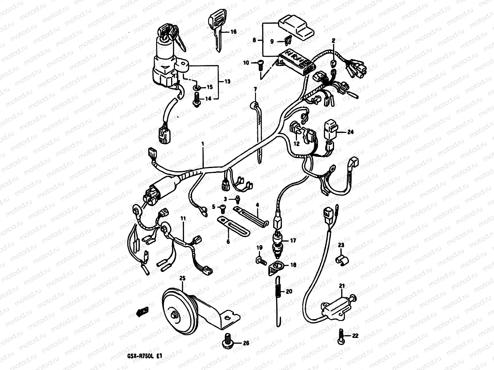 31A - WIRING HARNESS (MODEL L)