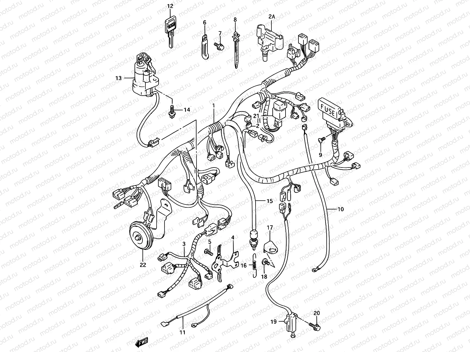 31A - WIRING HARNESS (MODEL R/S)